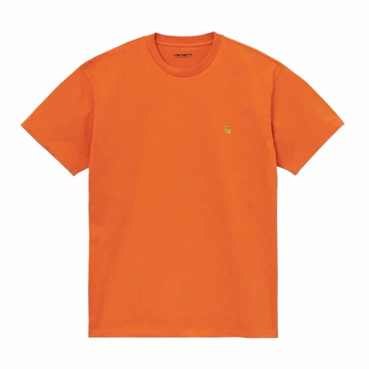 Carhartt WIP Chase T-Shirt - orange – Bild 3