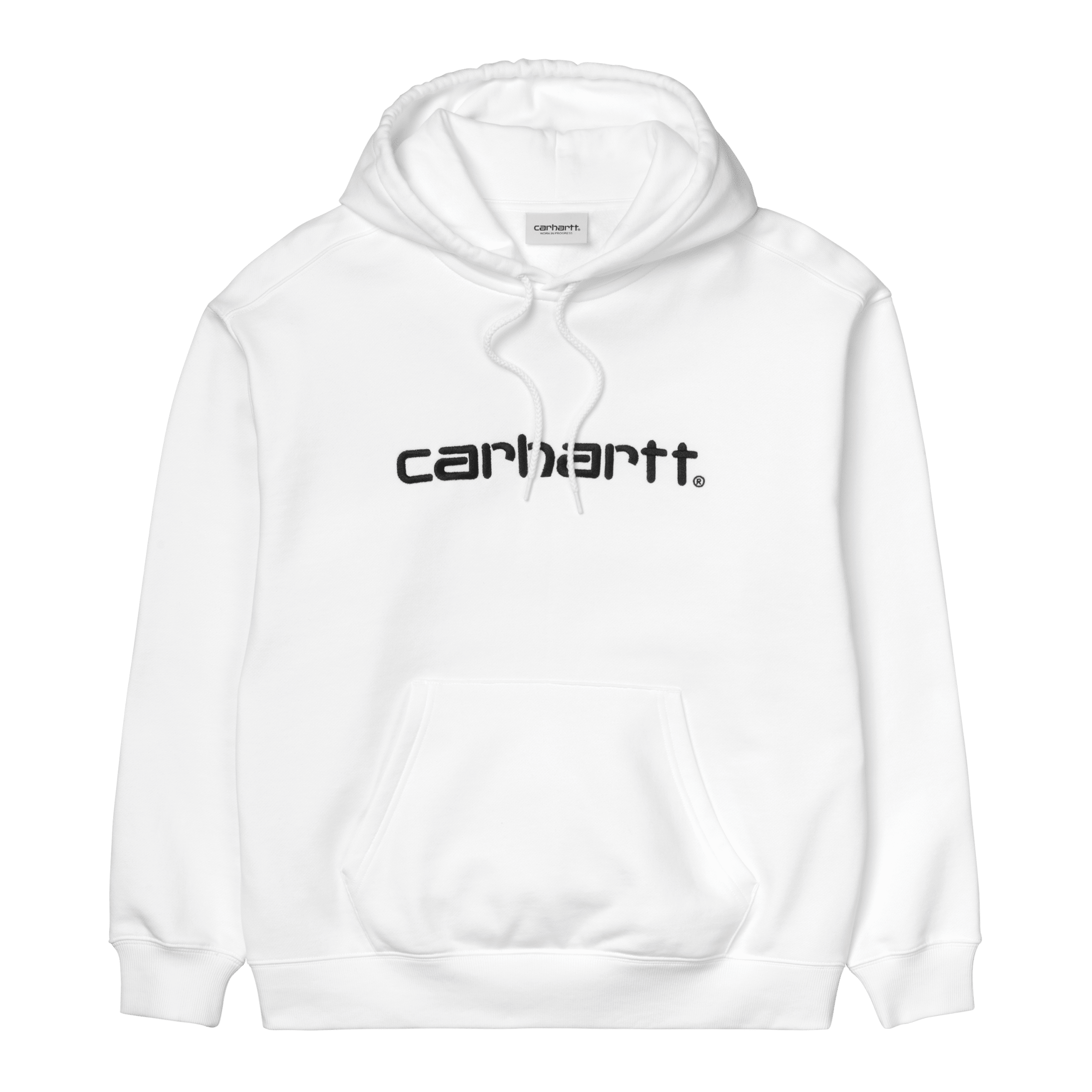 Carhartt WIP W´Hooded Carhartt Sweat - black/white – Bild 10