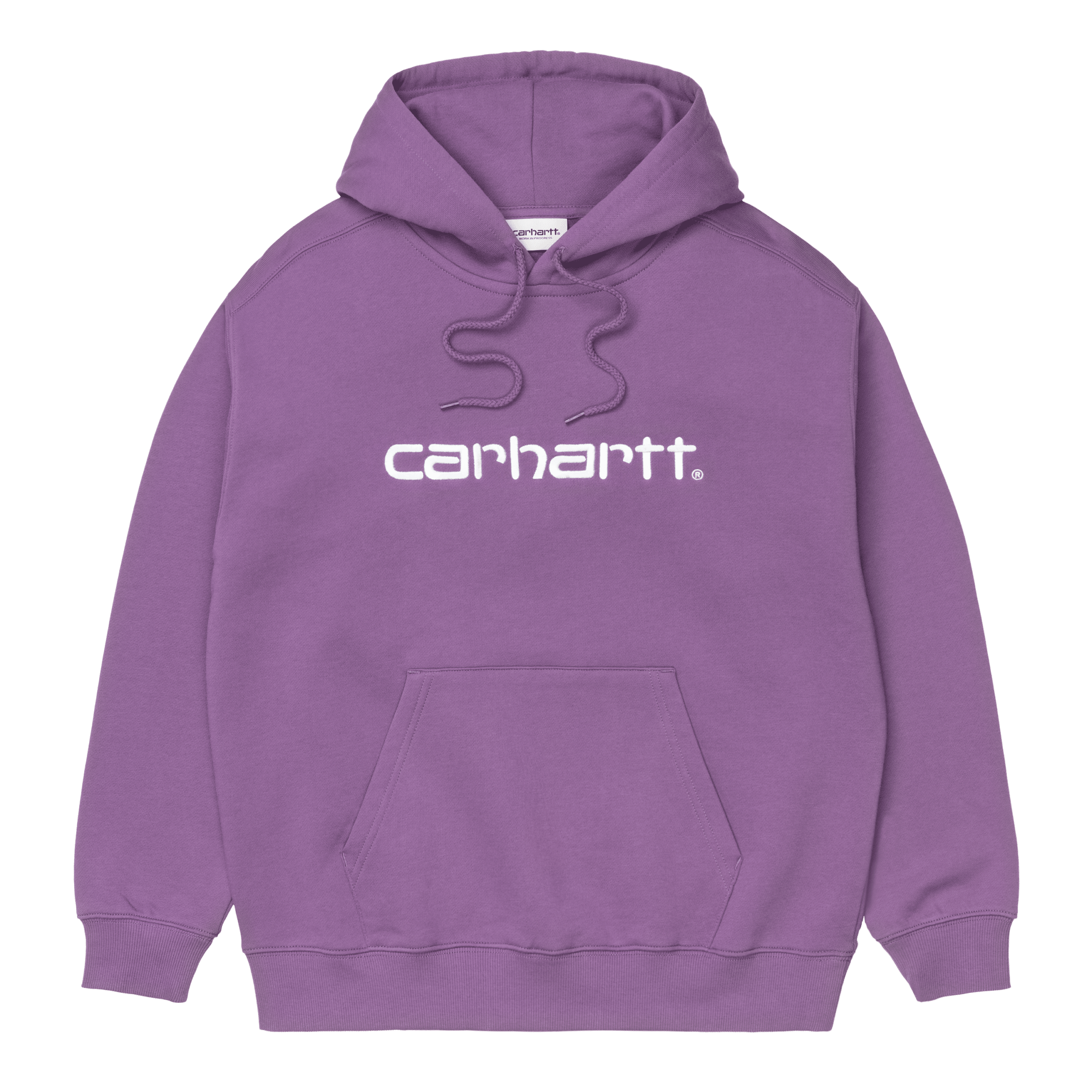 Carhartt WIP W´Hooded Carhartt Sweat - aster/white