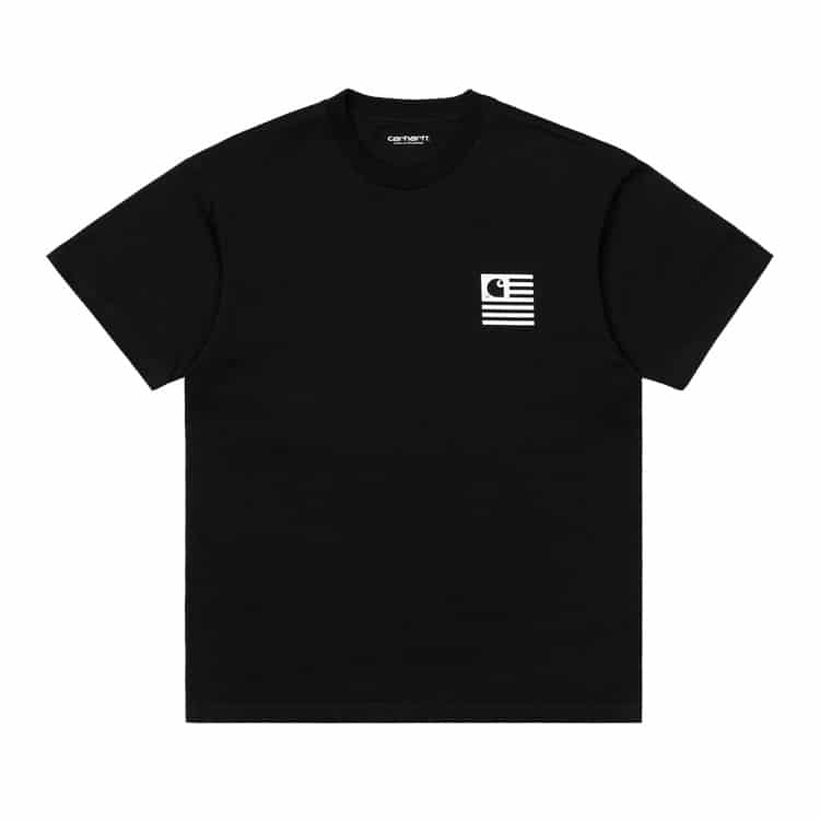 Carhartt WIP Wavy State T-Shirt - black/white