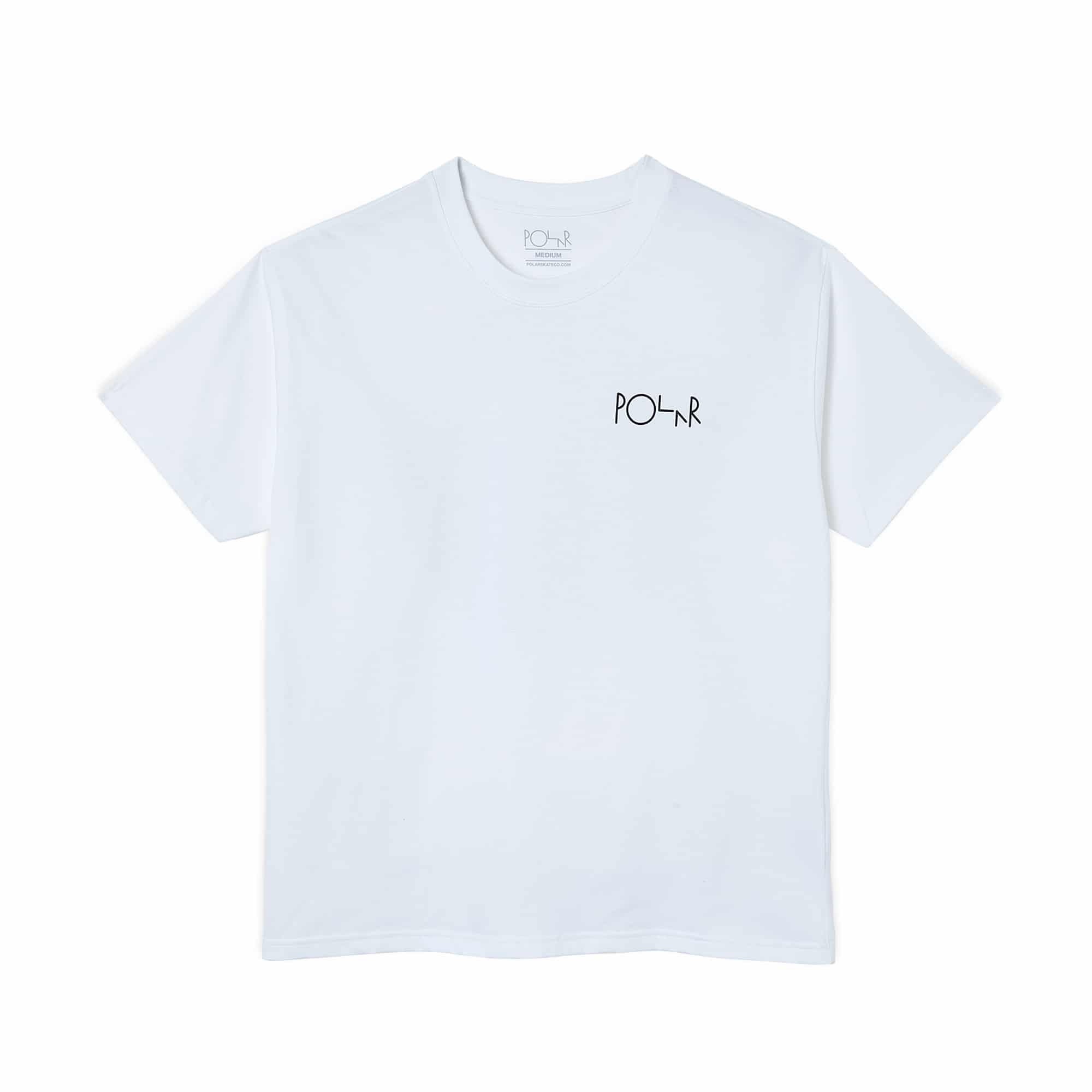 Polar Skate Co. Notre Dame Fill Logo Tee - white