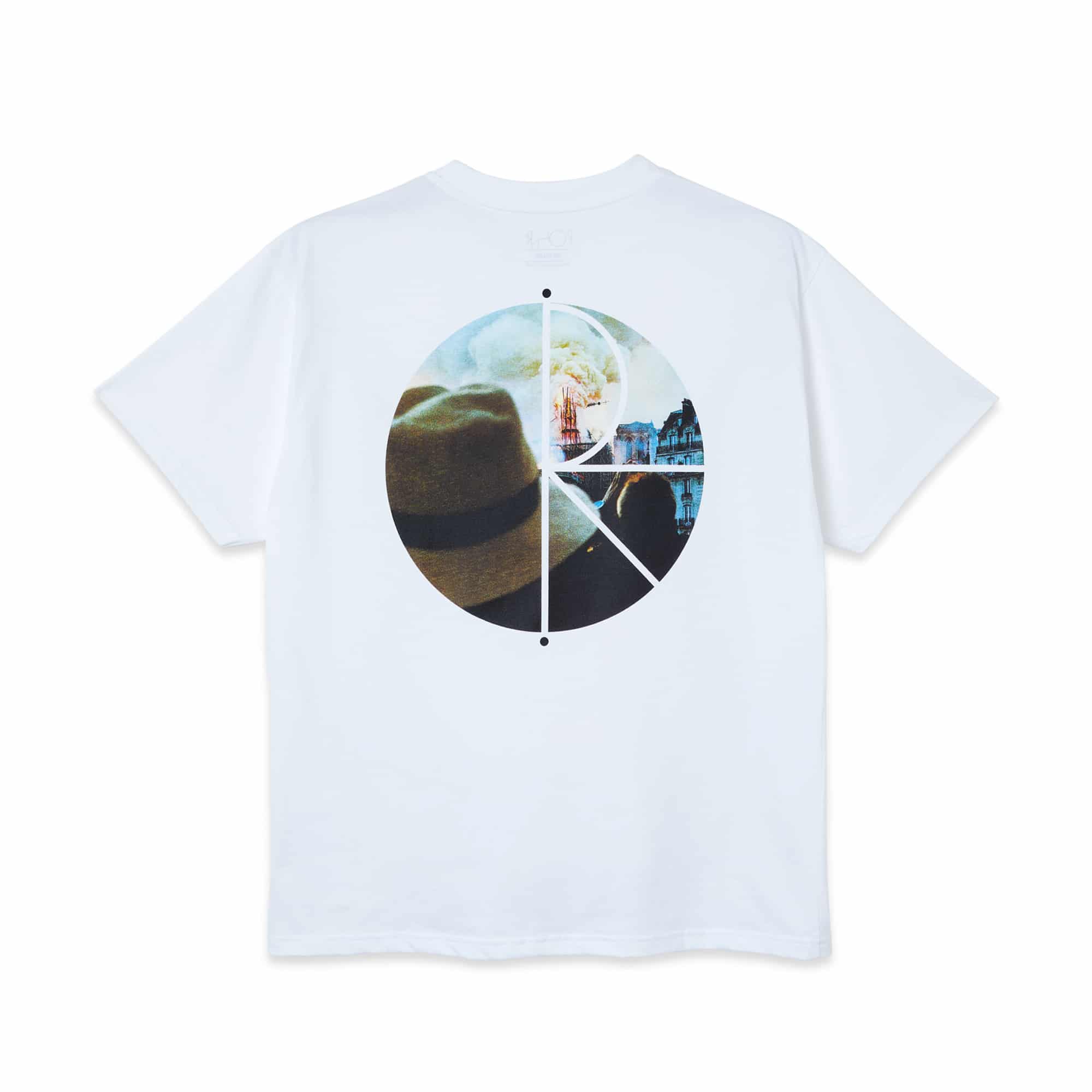 Polar Skate Co. Notre Dame Fill Logo Tee - white – Bild 2