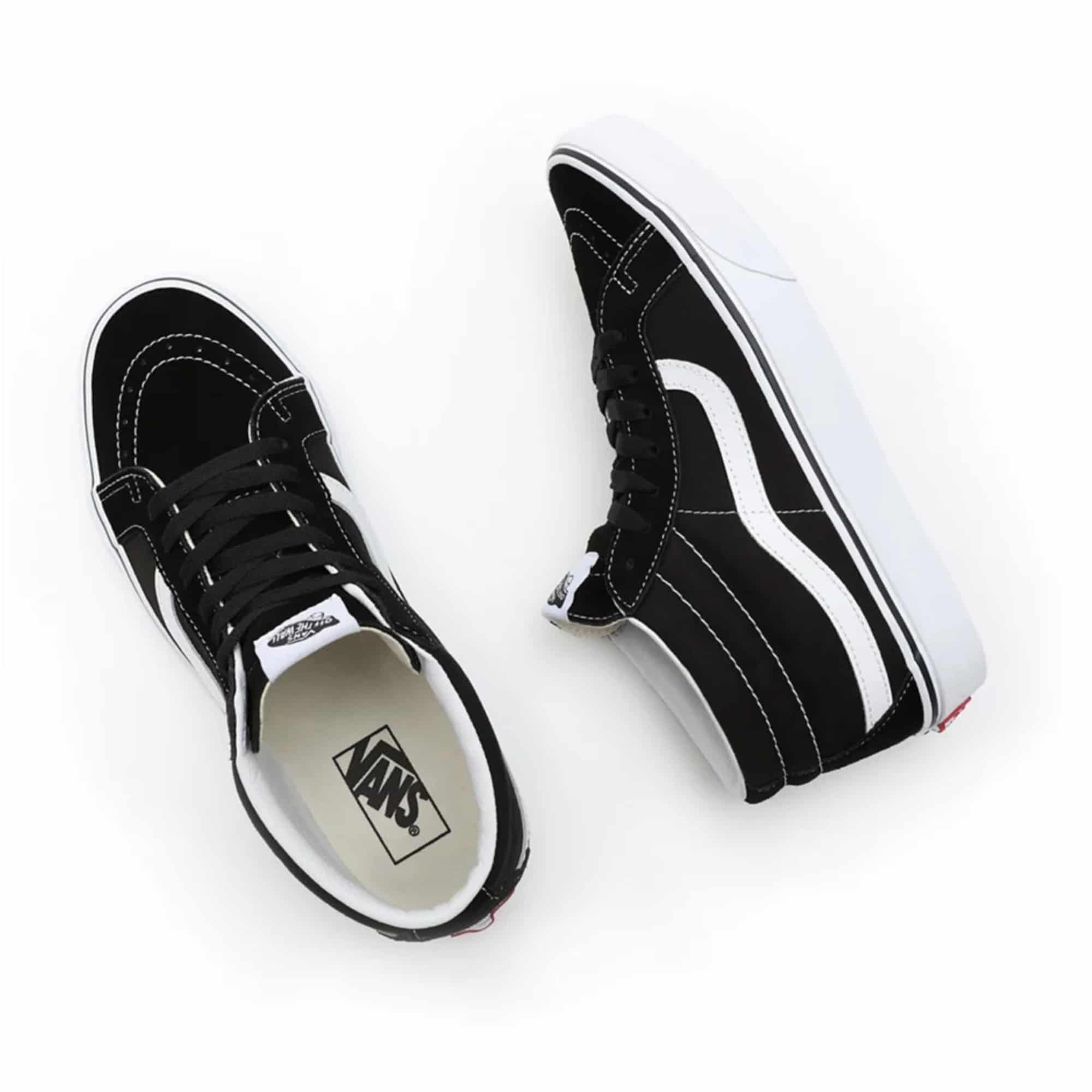 Vans Sk8 Mid Reissue - black/white – Bild 5