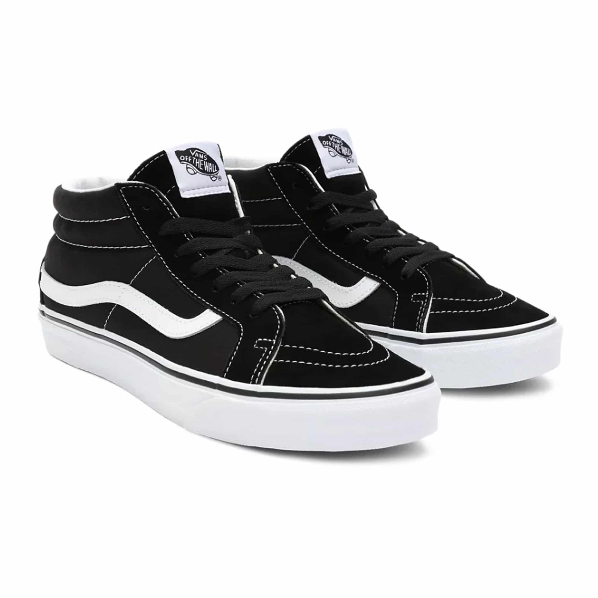 Vans Sk8 Mid Reissue - black/white – Bild 4