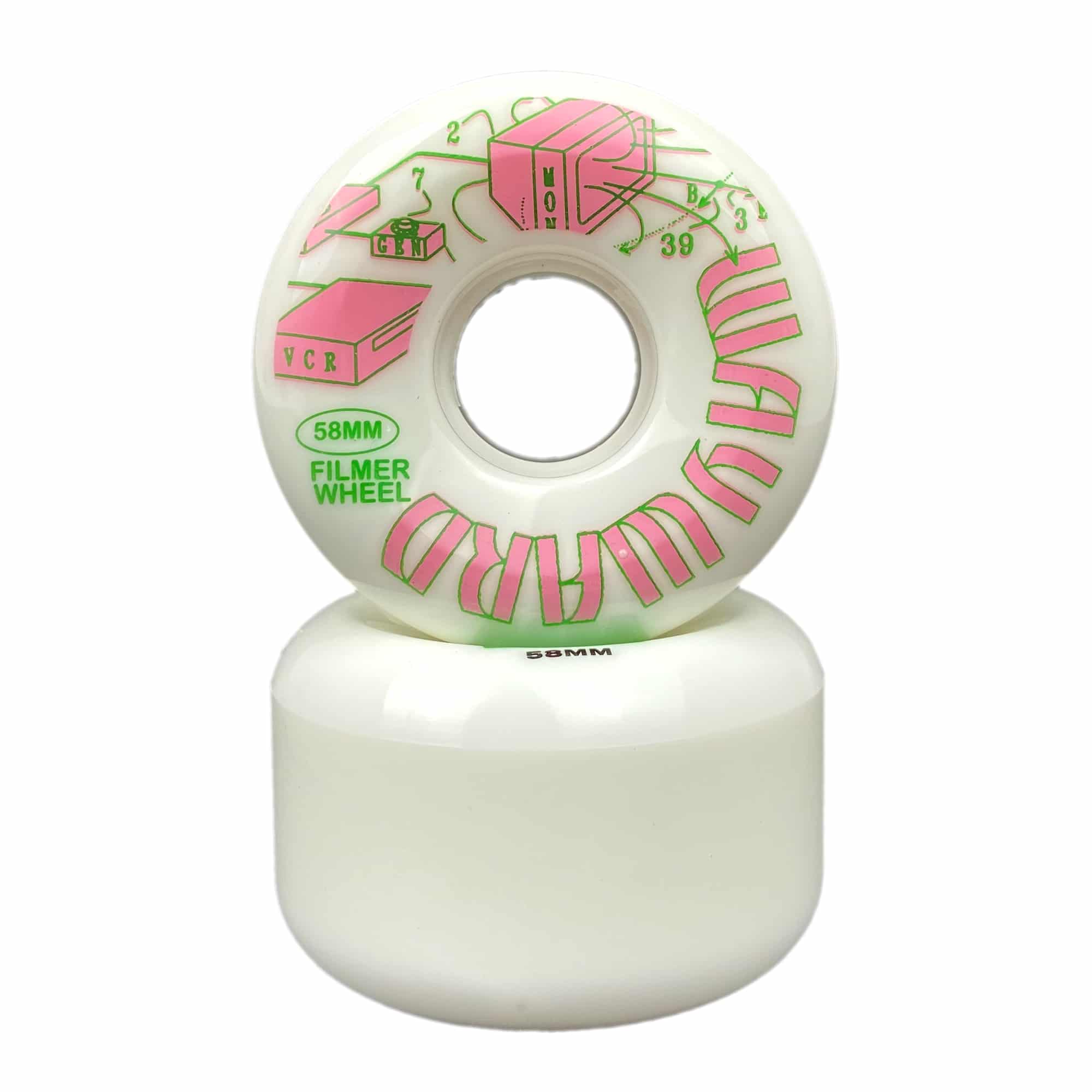 Wayward Wheels Filmer Wheels 58mm 80A