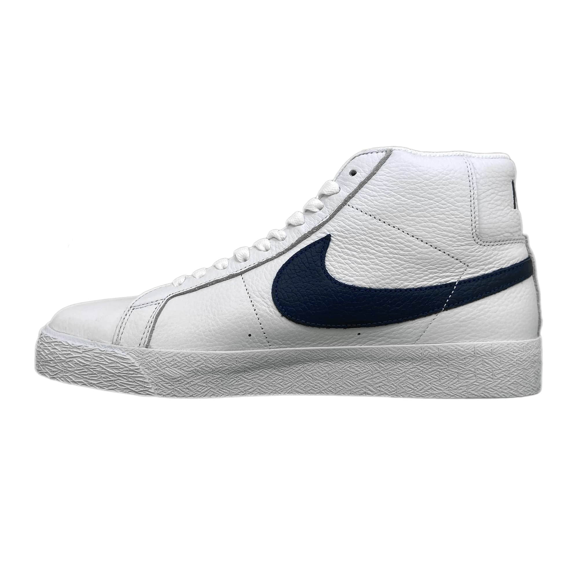 Nike SB Zoom Blazer Mid ISO - white/navy – Bild 3
