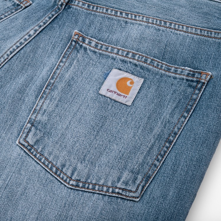 Carhartt WIP Smith Pant - blue worn bleached – Bild 4
