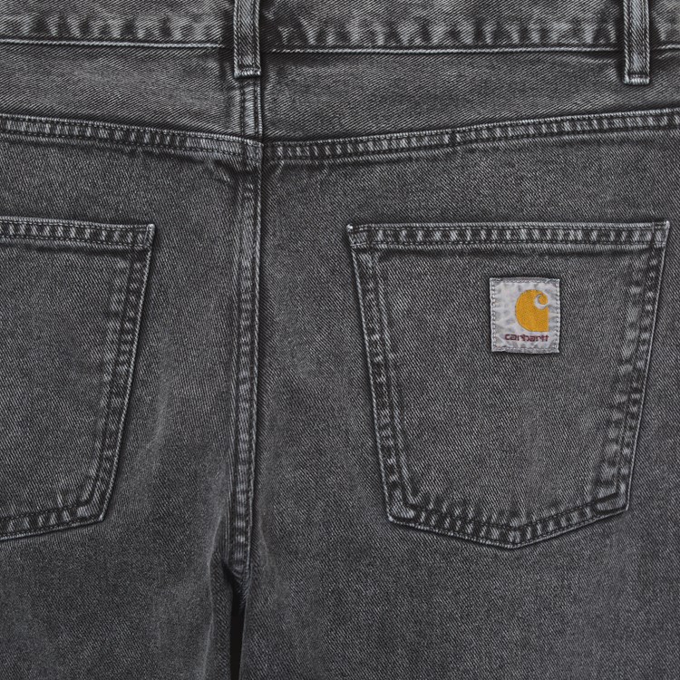 Carhartt WIP Newel Pant - black worn washed – Bild 3