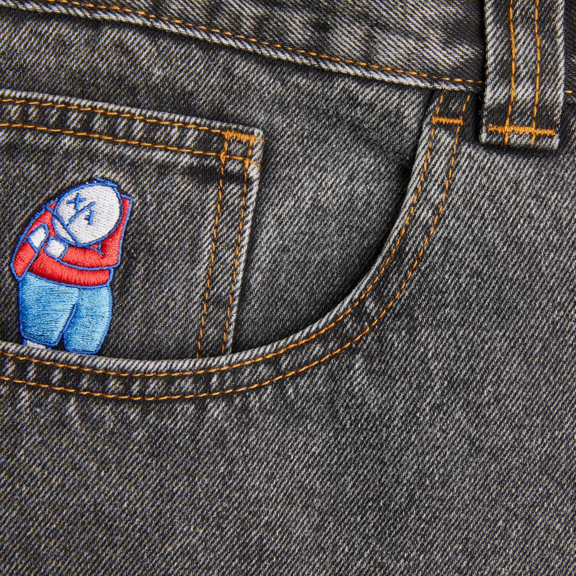 Polar Skate Co. Big Boy Jeans - washed black – Bild 4