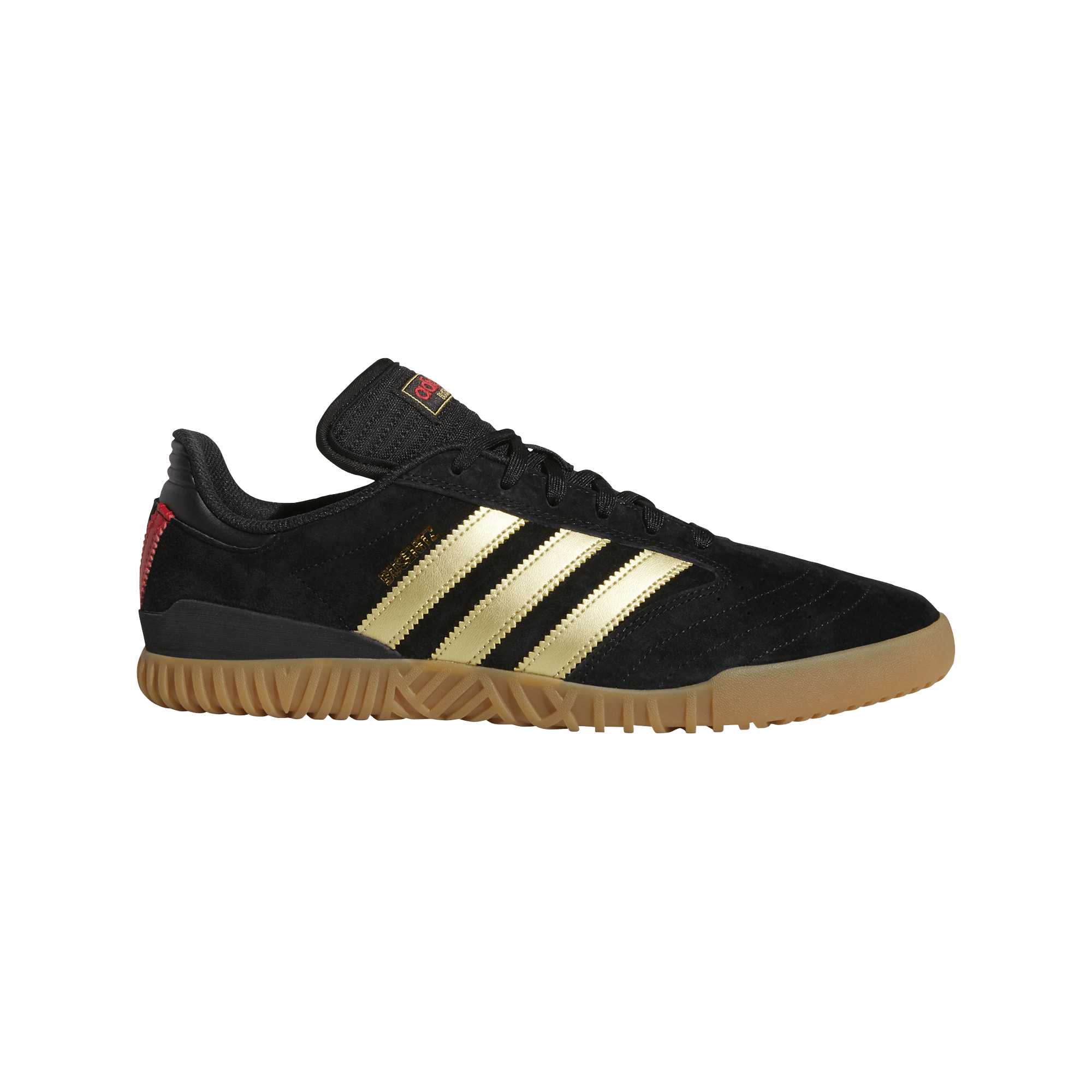 Adidas Skateboarding Busenitz Indoor Super - black/gold/scarle – Bild 2