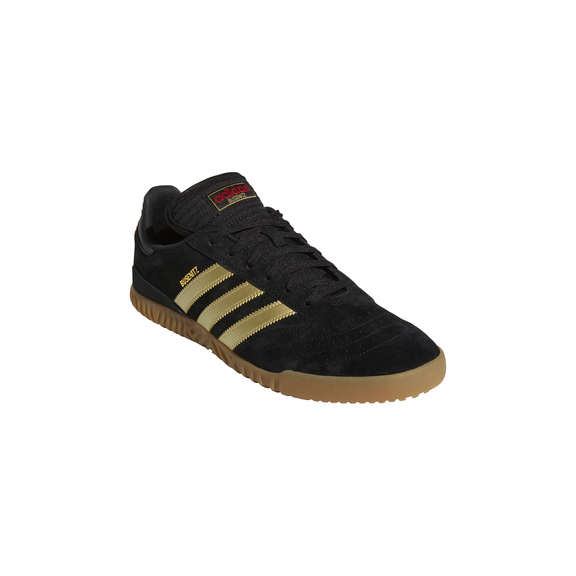 Adidas Skateboarding Busenitz Indoor Super - black/gold/scarle – Bild 7