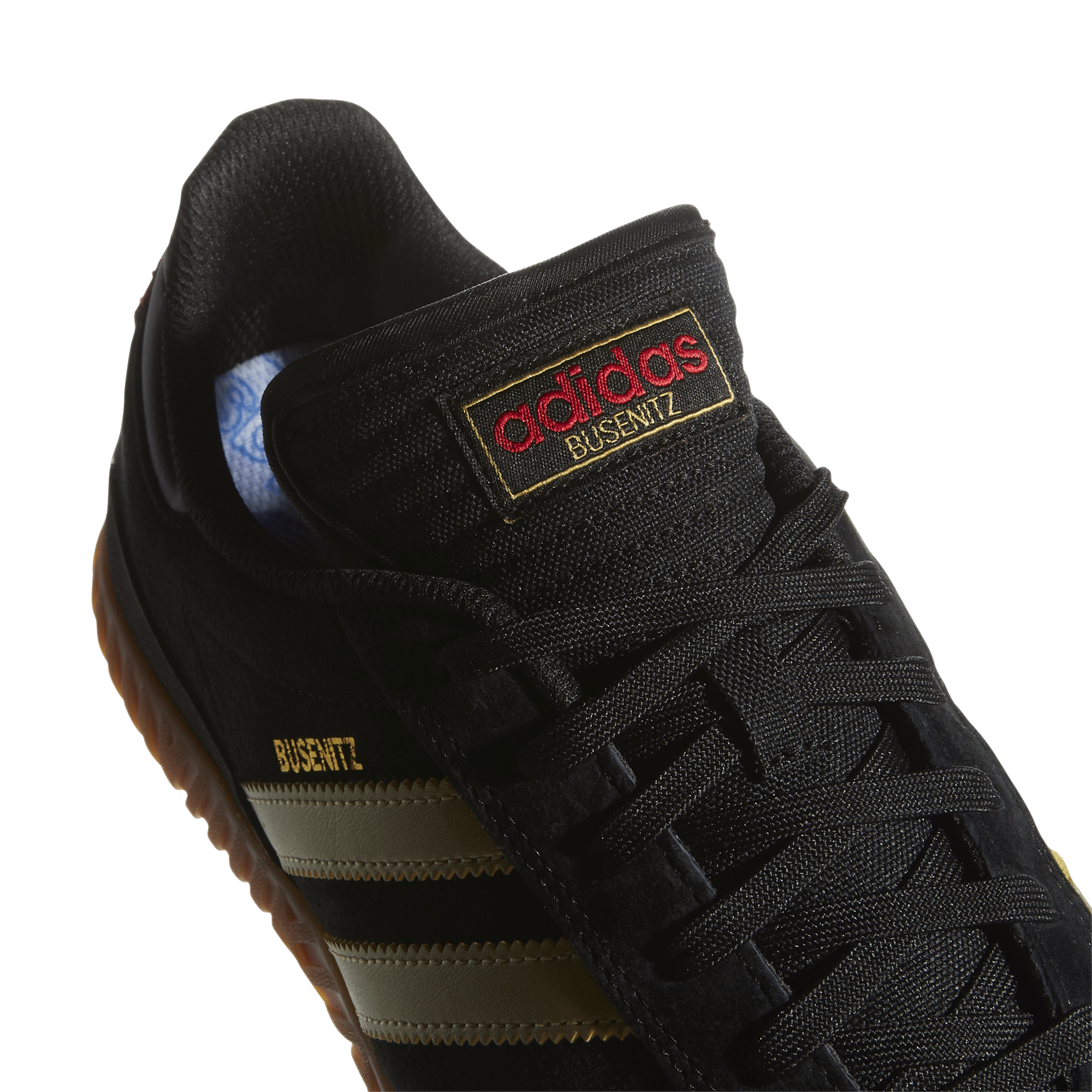 Adidas Skateboarding Busenitz Indoor Super - black/gold/scarle – Bild 5