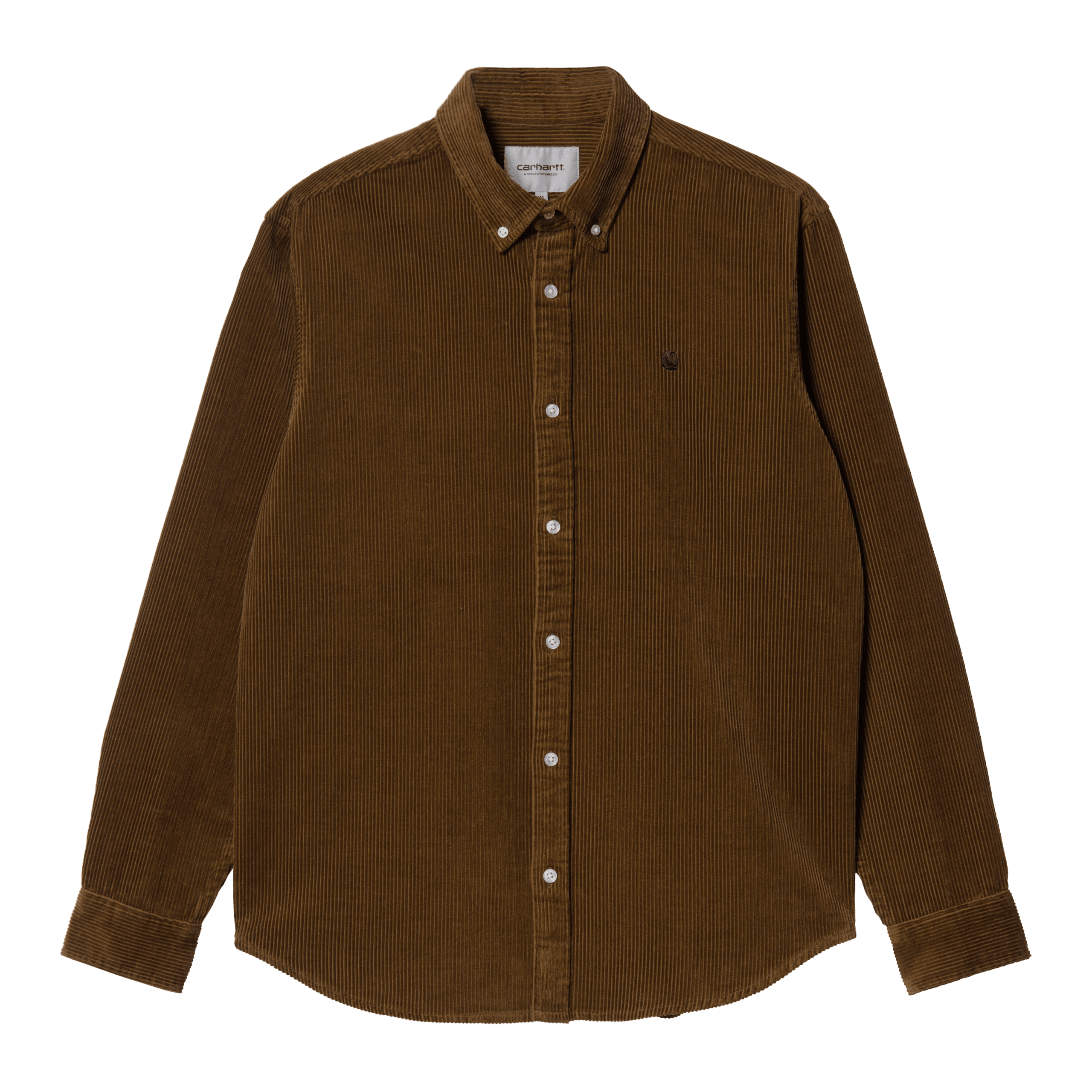 Carhartt WIP Madison Cord Shirt LS - tawny