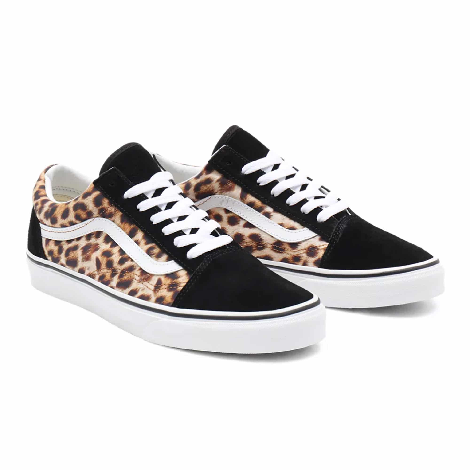 Vans Old Skool (Leopard) Black/Truewhite – Bild 4
