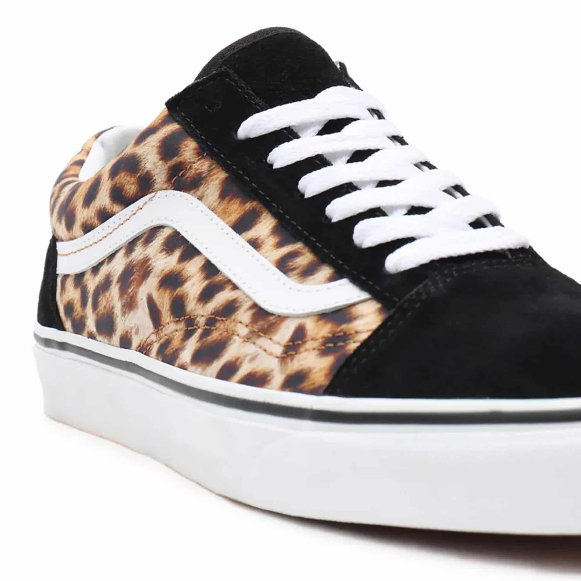 Vans Old Skool (Leopard) Black/Truewhite – Bild 7