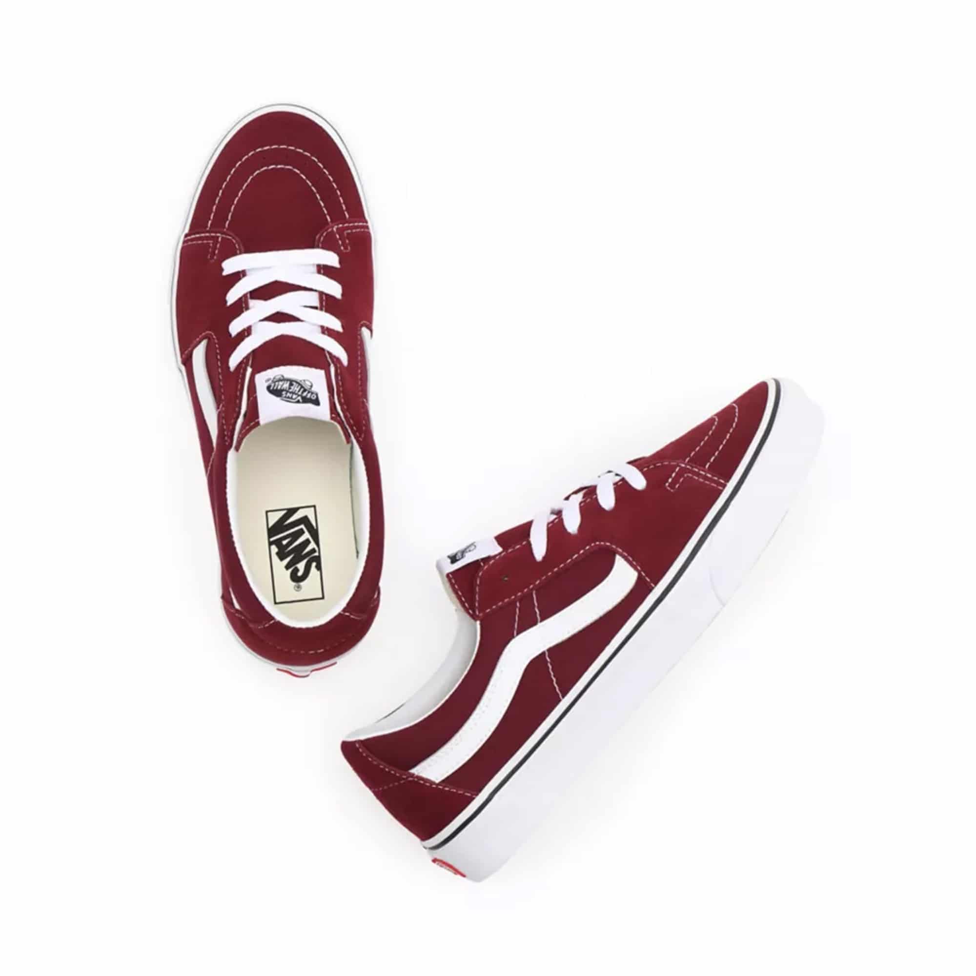Vans Sk8 Low port royale / true white – Bild 5