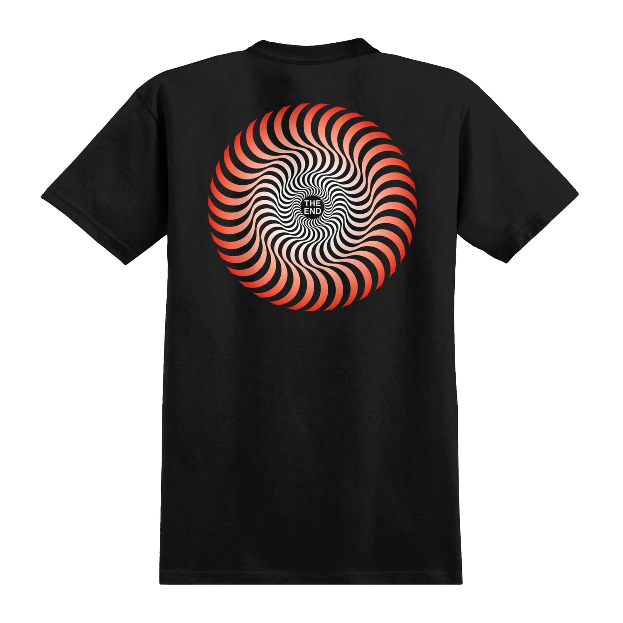 Spitfire Classic Swirl Fade T-Shirt - black/red – Bild 2