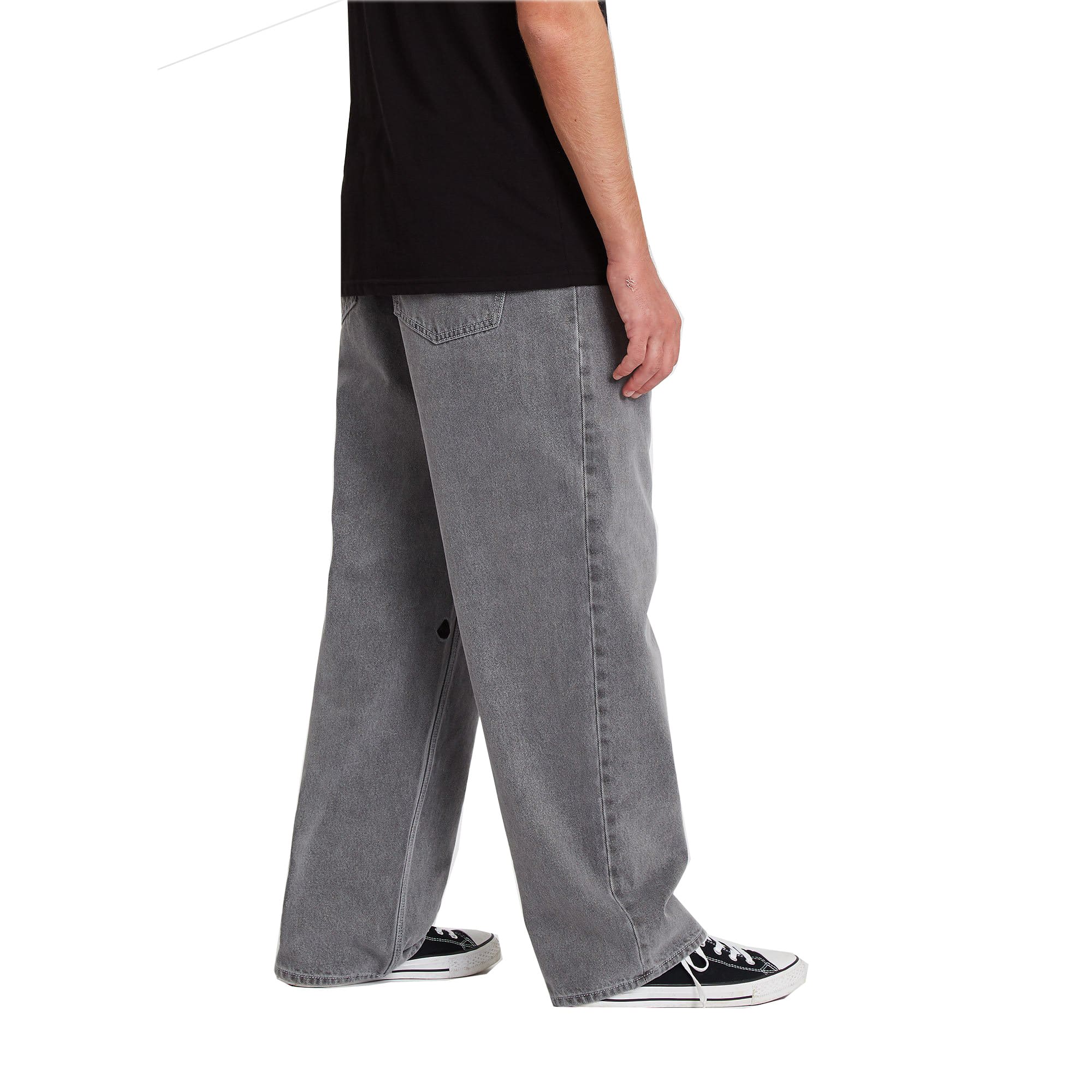 Volcom Billow Pant - light grey – Bild 5
