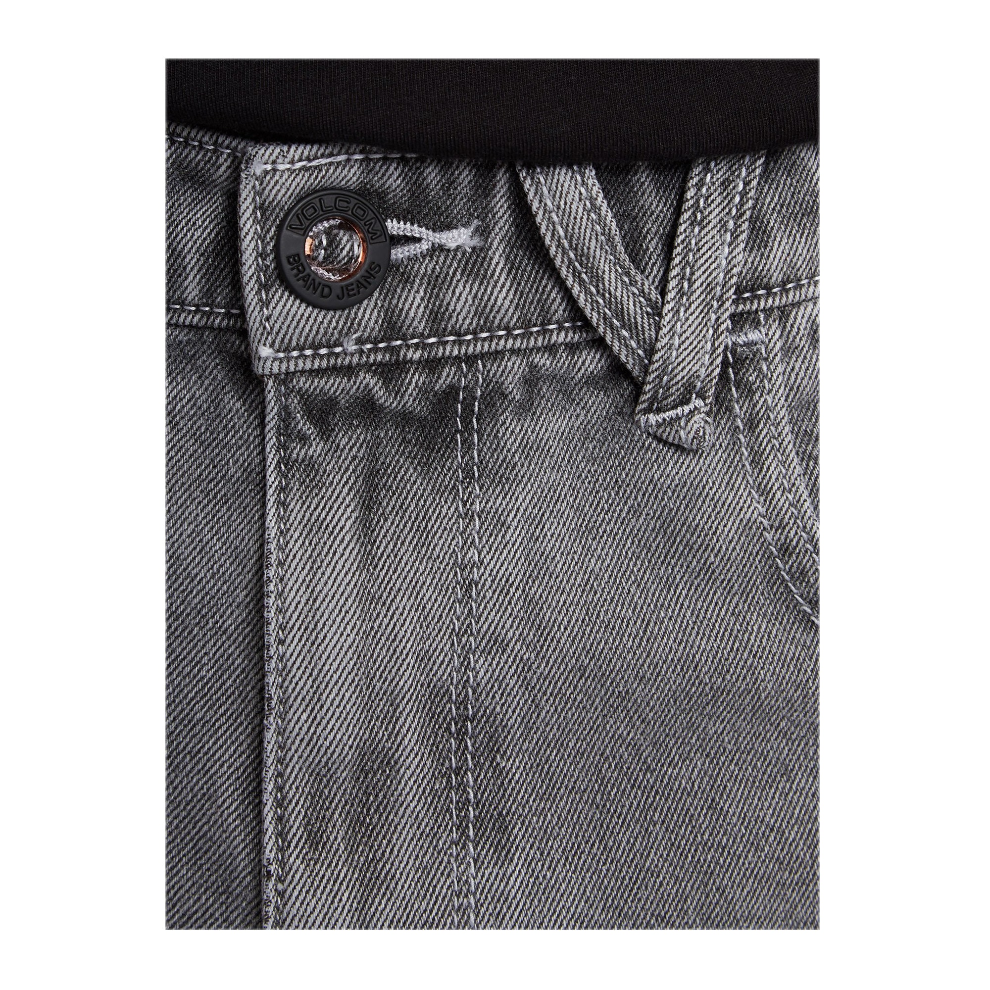 Volcom Billow Pant - light grey – Bild 3