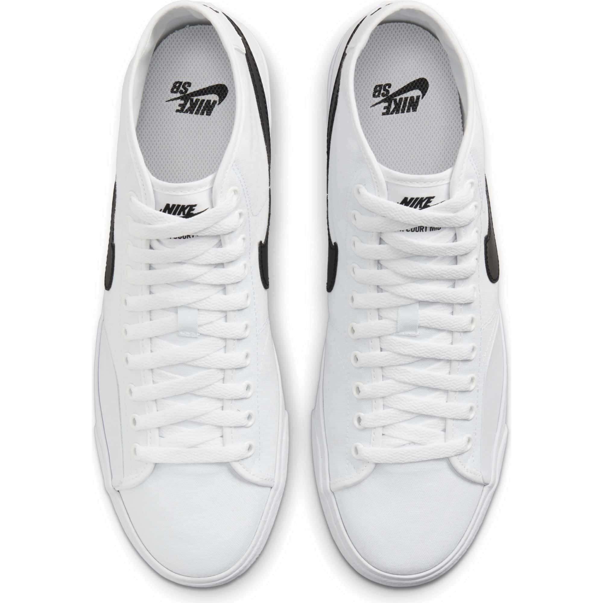 Nike SB BLZR Court Mid - white/ black-white – Bild 5