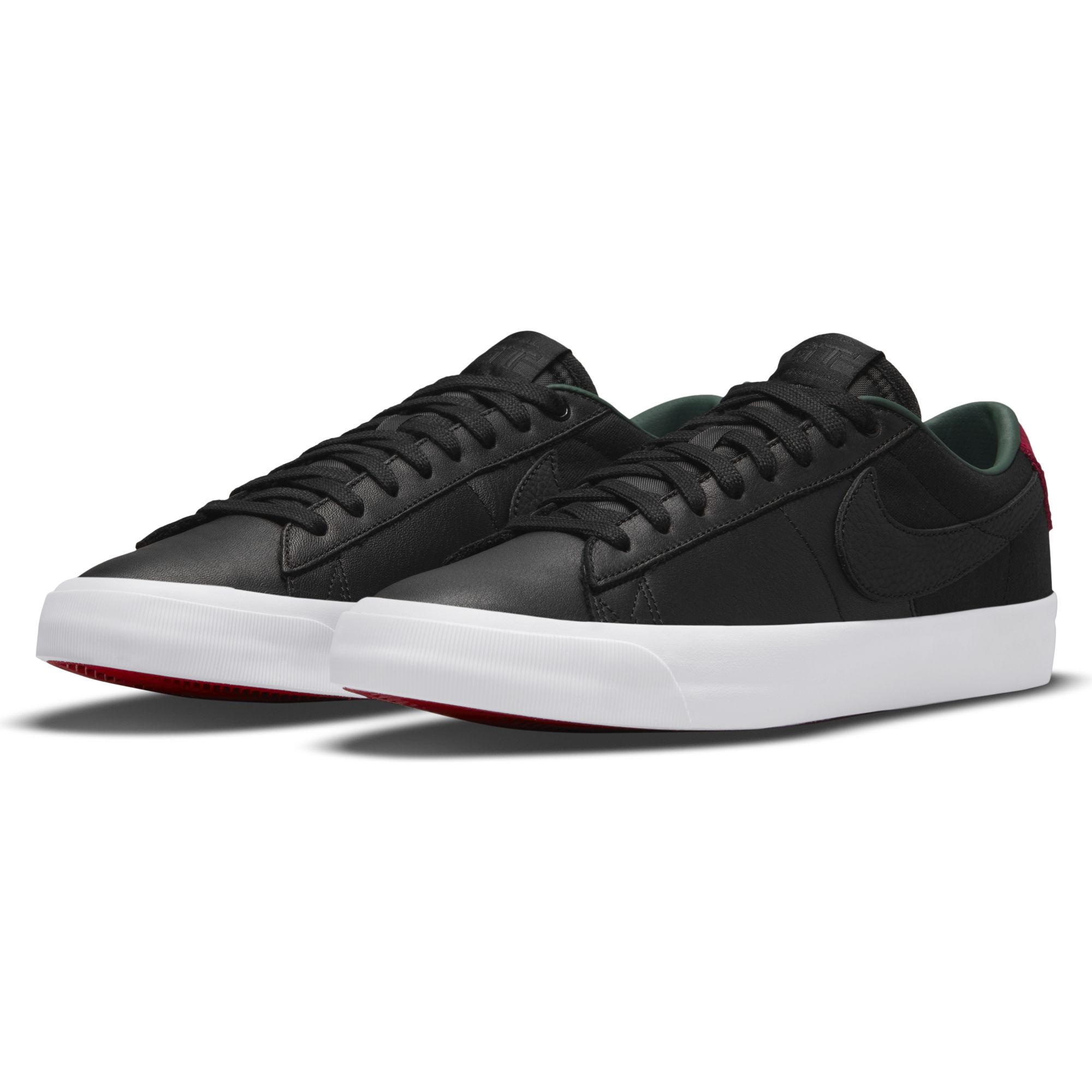 Nike SB Blazer Low Pro GT - black/black-varsity red – Bild 3