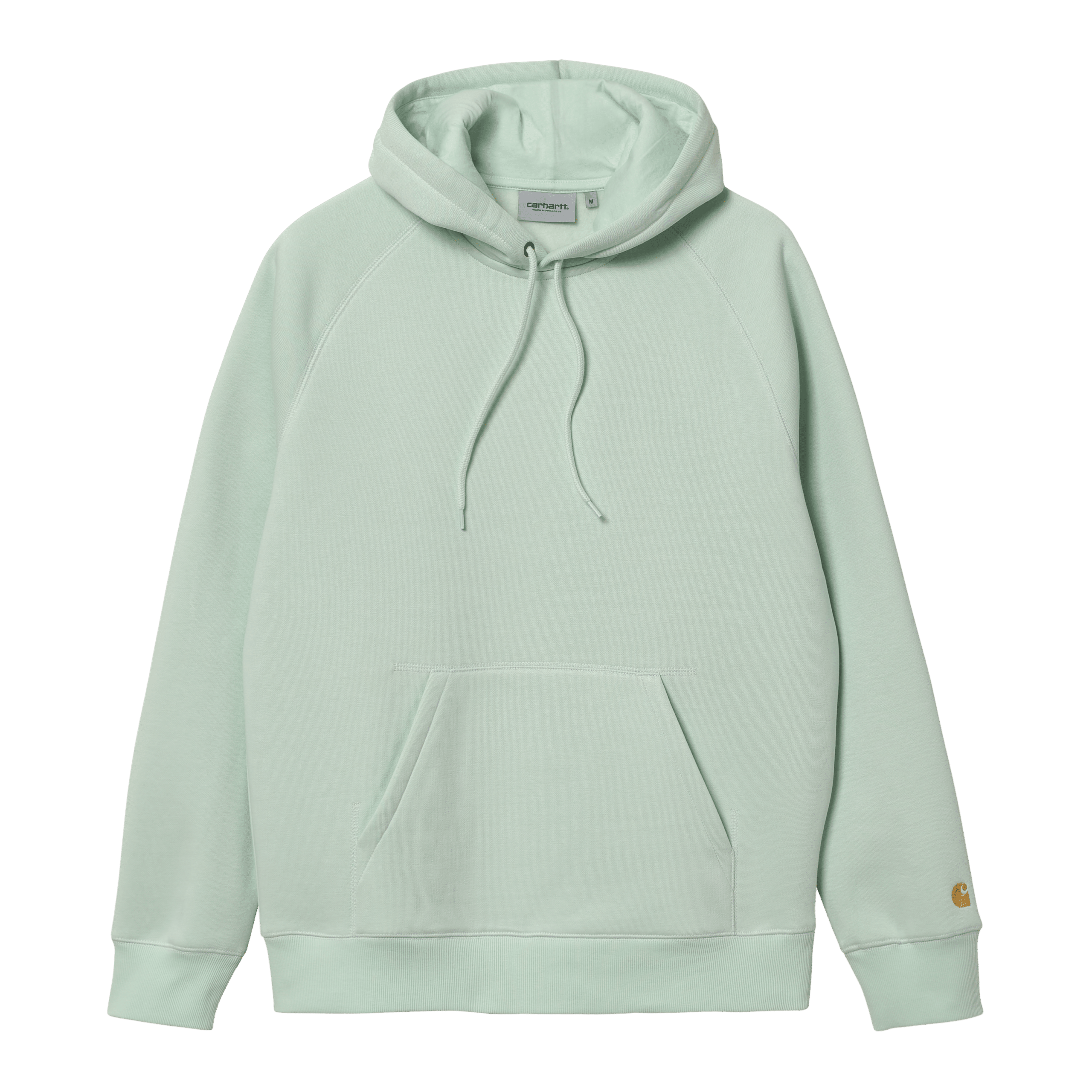 Carhartt WIP Chase Sweat - icy water / gold – Bild 4