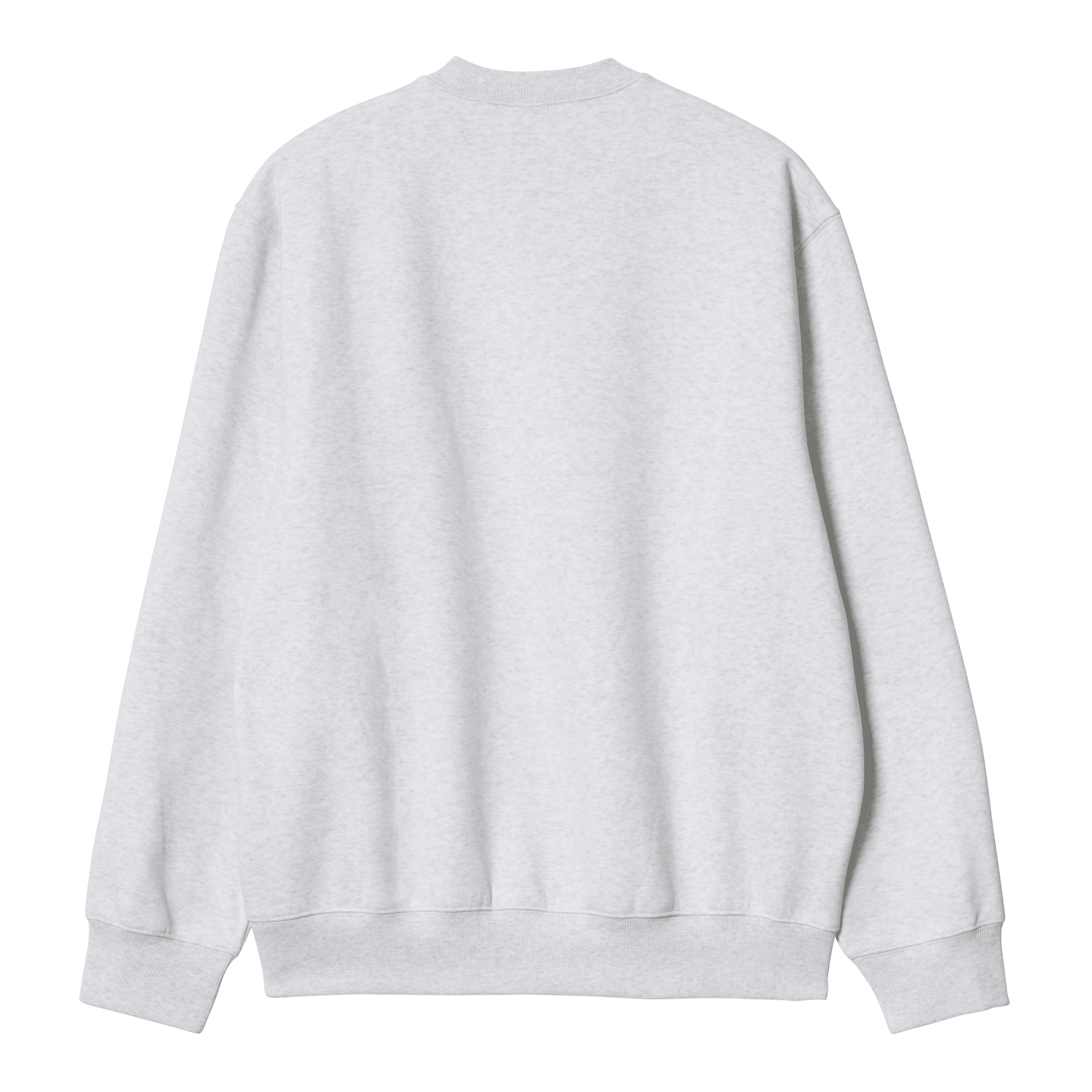 Carhartt WIP Carhartt Sweat - ash heather / white – Bild 2