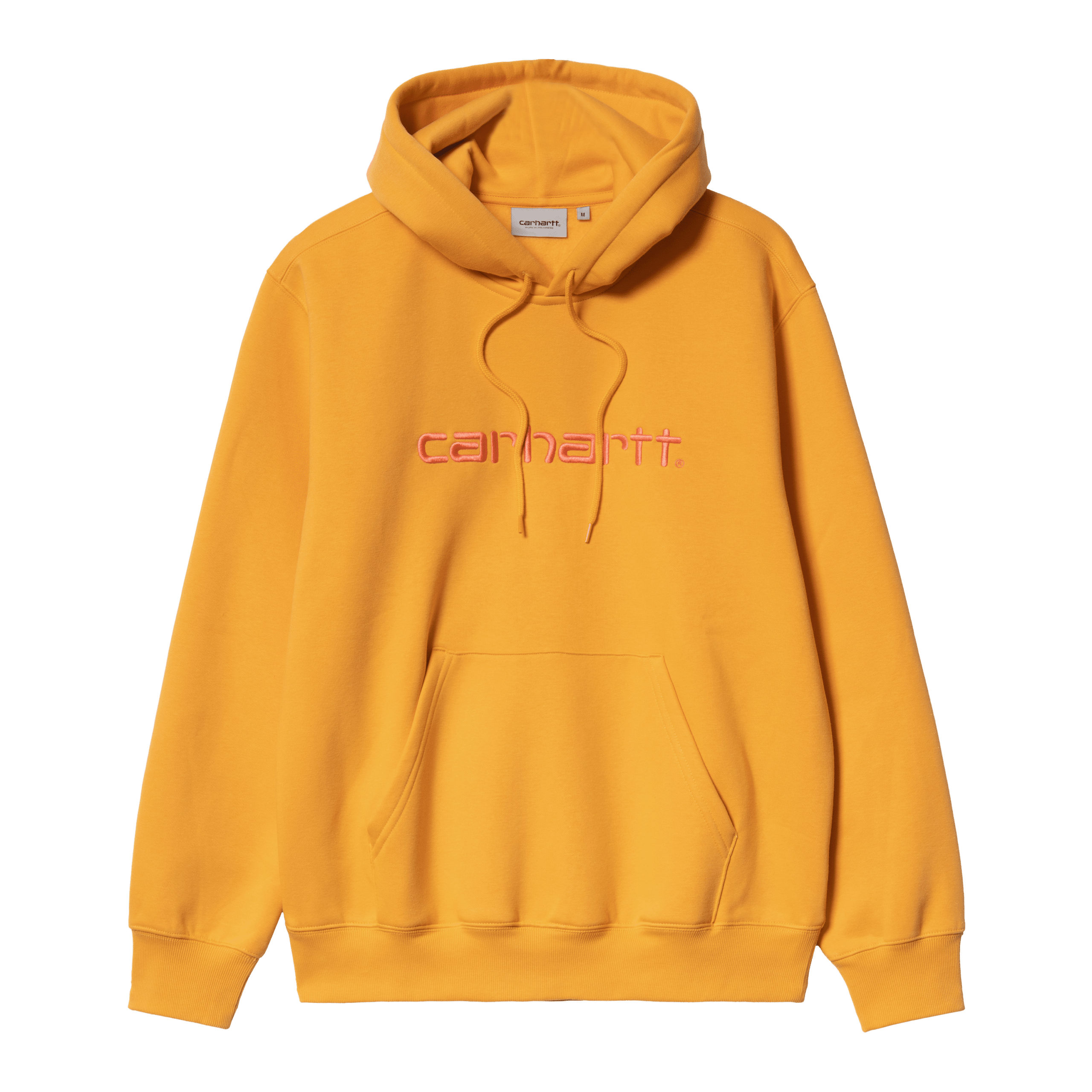 Carhartt WIP Hooded Carhartt Sweat - pale orange / elba