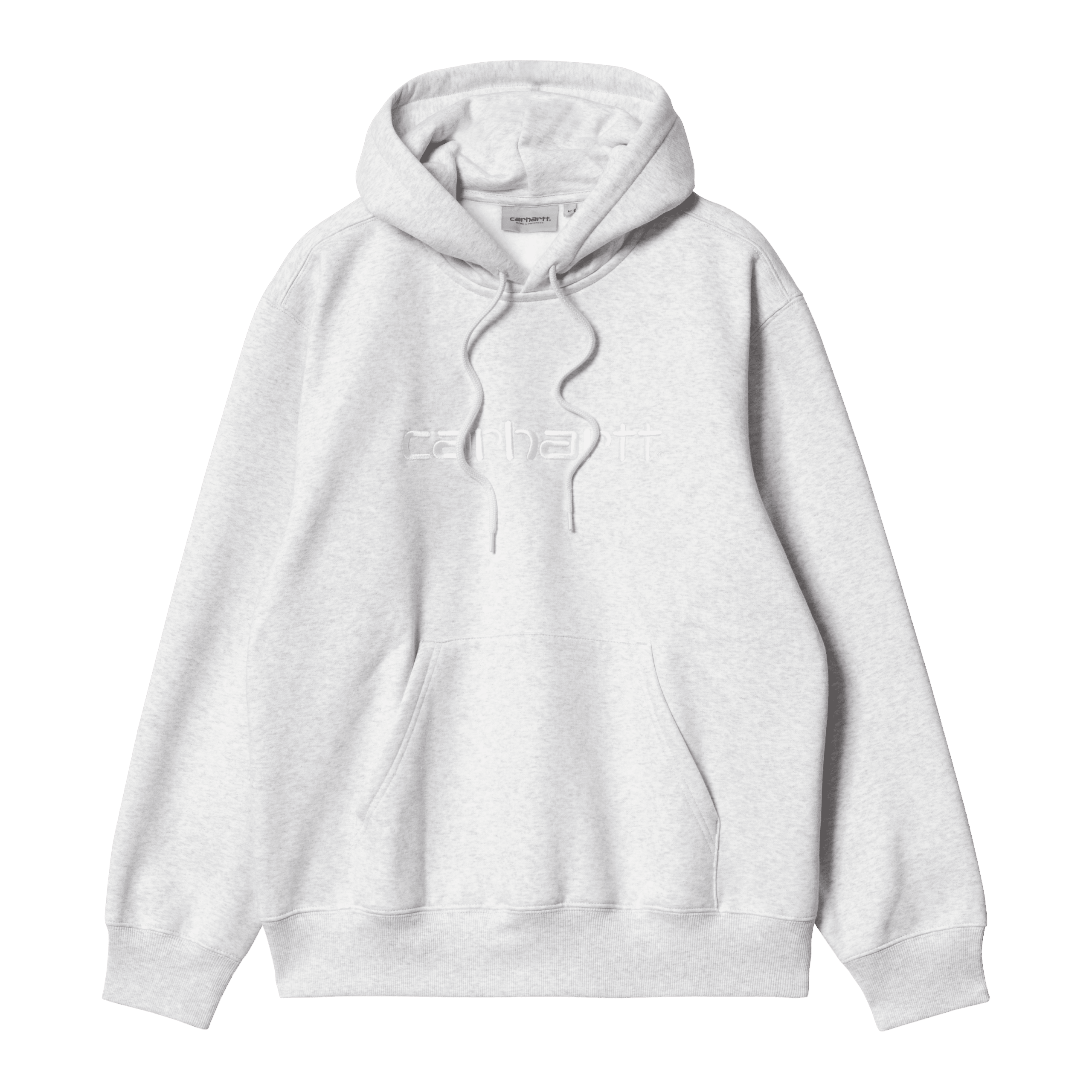 Carhartt WIP Hooded Carhartt Sweat - ash heather