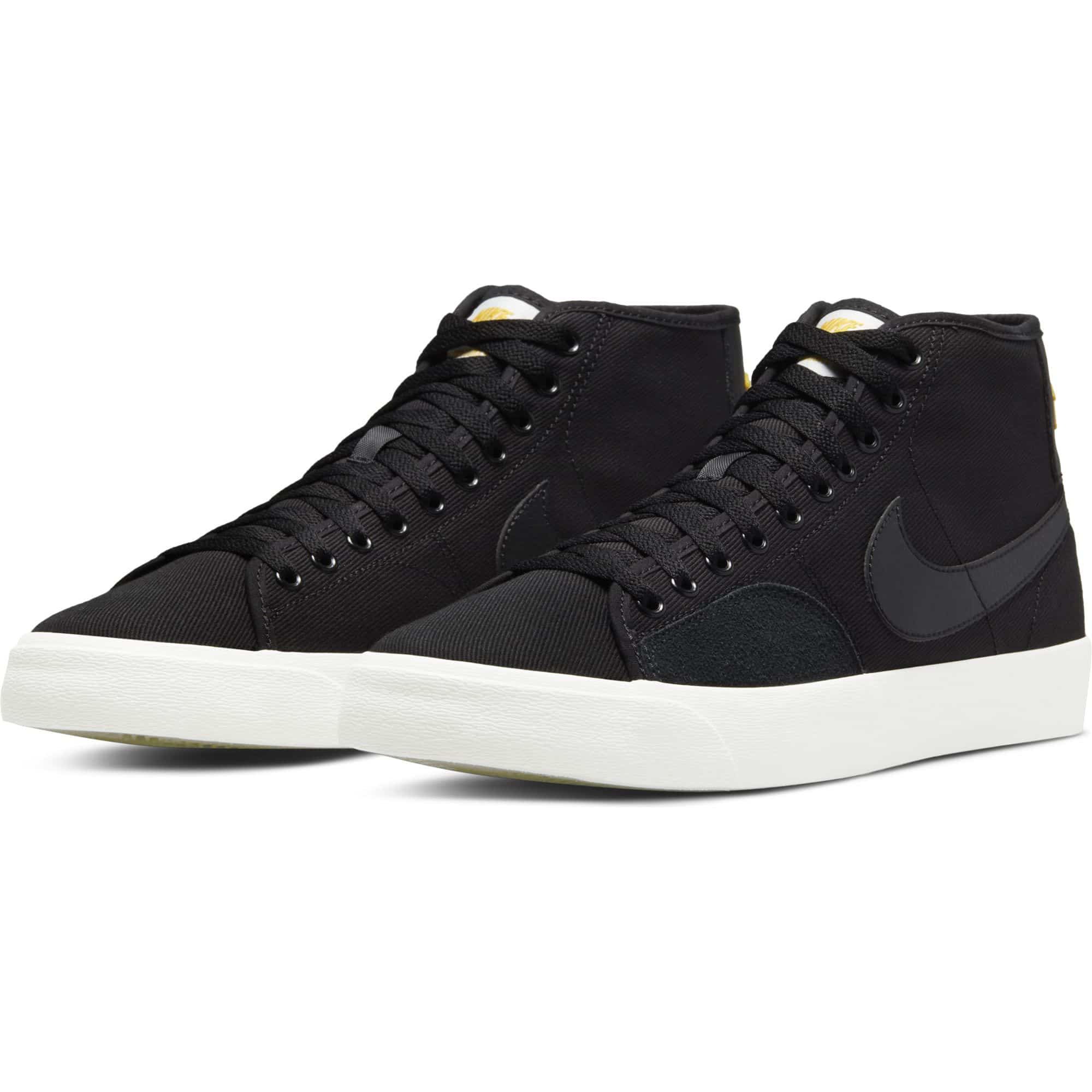 Nike SB BLZR Court Mid PRM - black sail – Bild 3