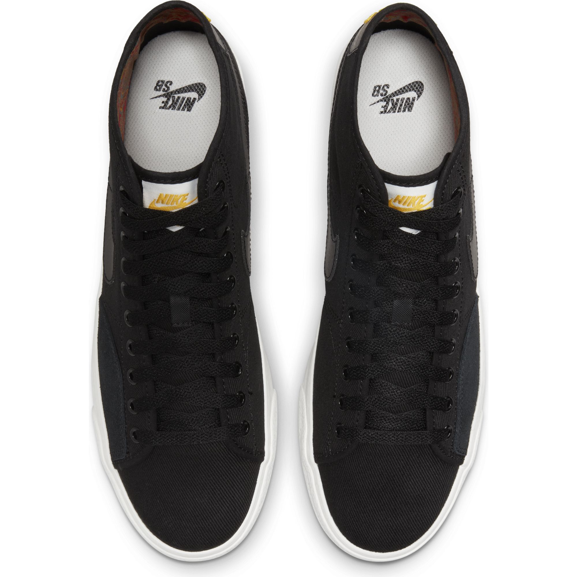 Nike SB BLZR Court Mid PRM - black sail – Bild 4
