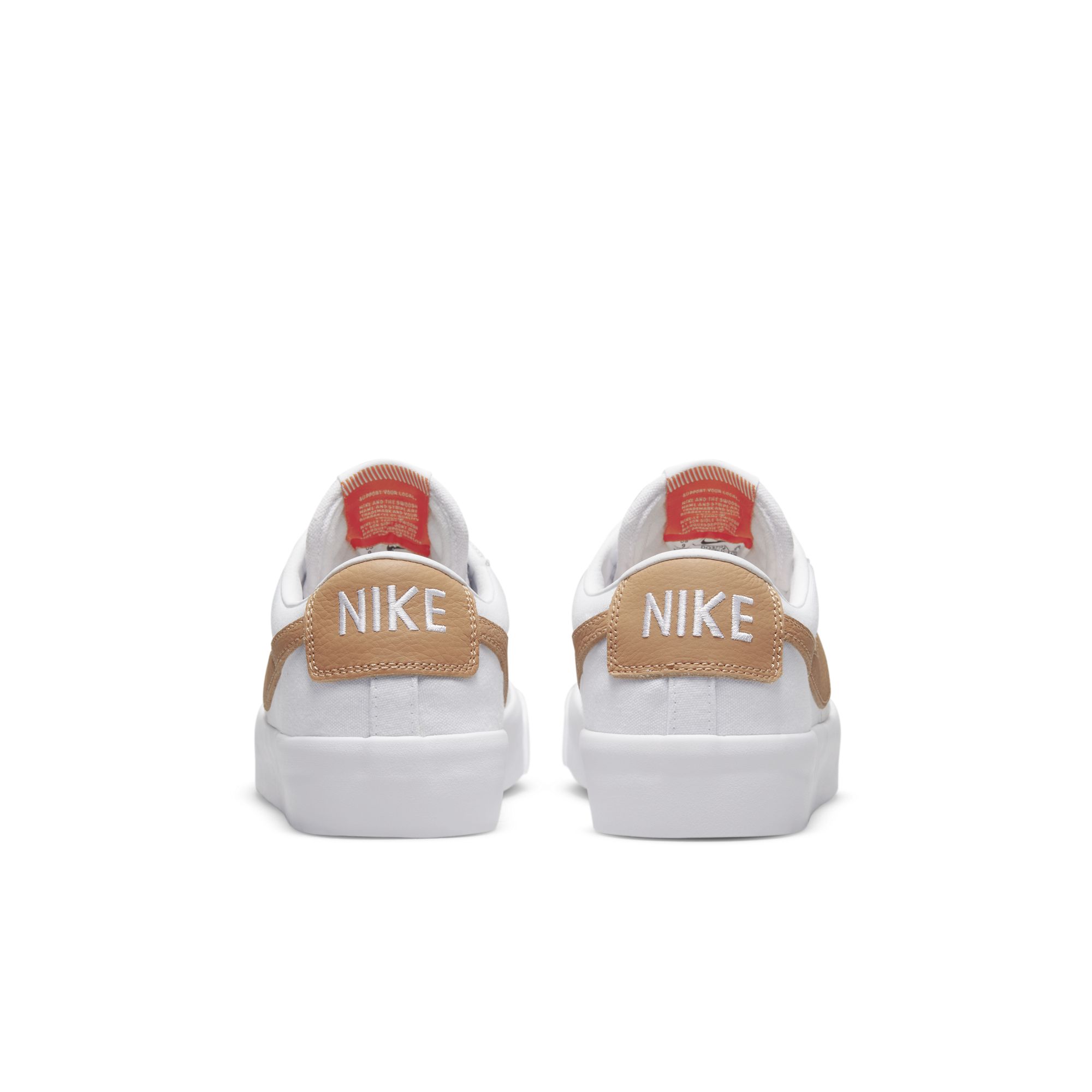 Nike SB Blazer Low Pro GT ISO - white/ light cognac-white – Bild 7