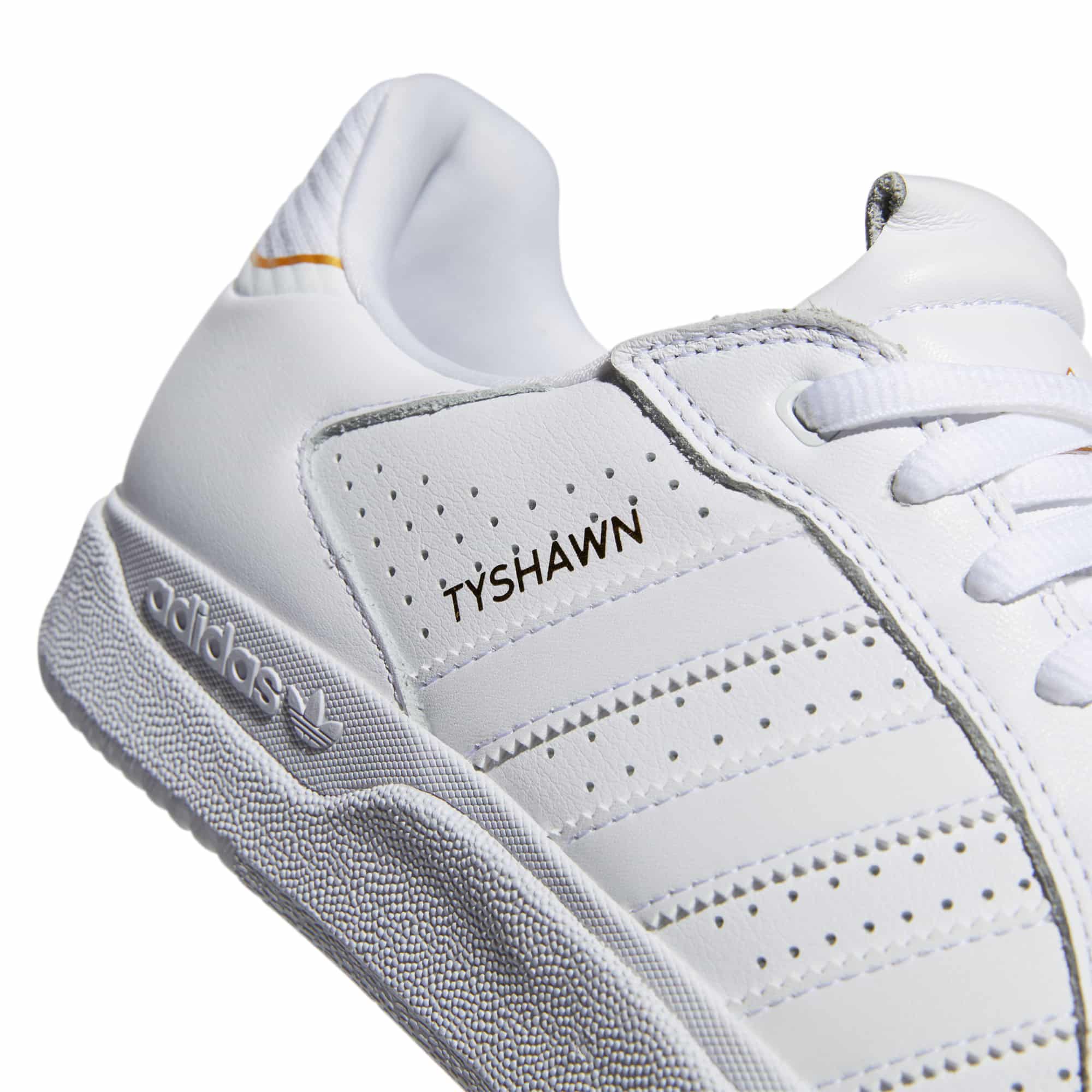 Adidas Skateboarding Tyshawn Low - white/ white/ gold – Bild 4