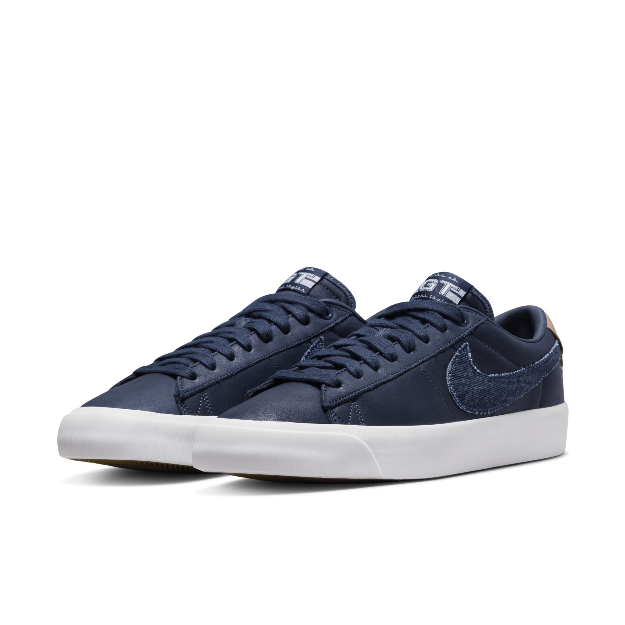 Nike SB Blazer Low Pro GT PRM  - midnight navy/ midnight navy – Bild 5
