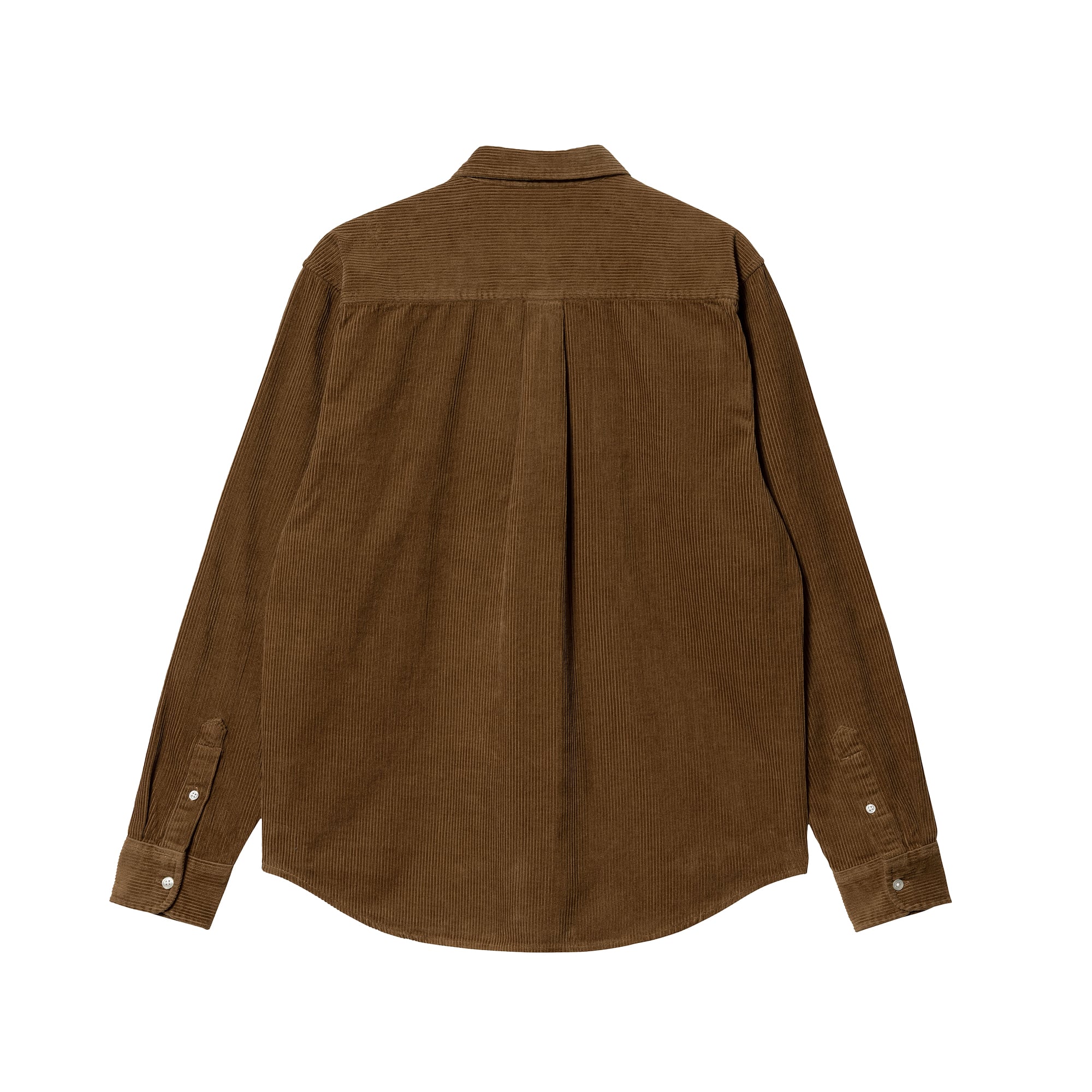Carhartt WIP Madison Cord Shirt LS - hamilton brown – Bild 2