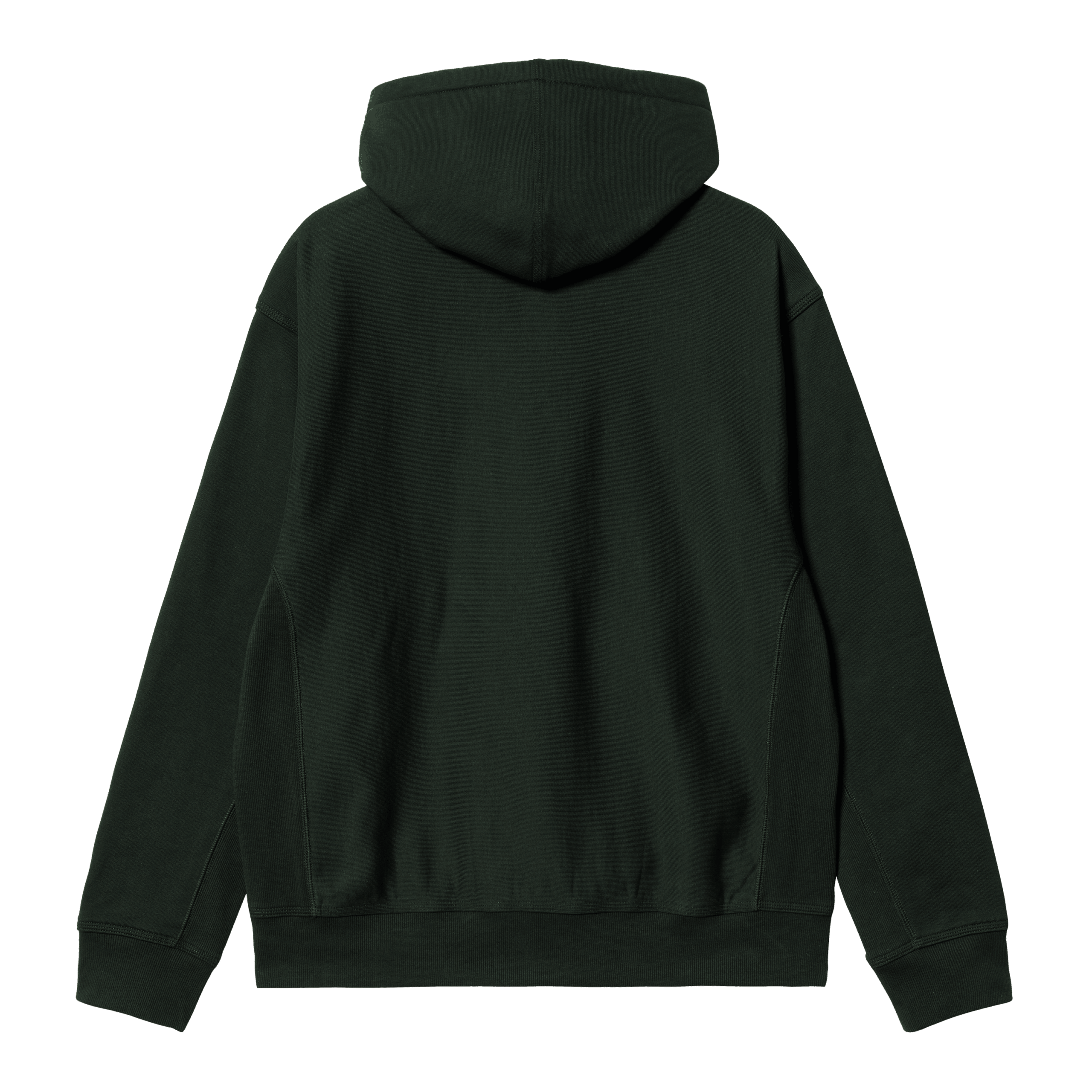 Carhartt WIP Hooded American Script - dark cedar – Bild 2