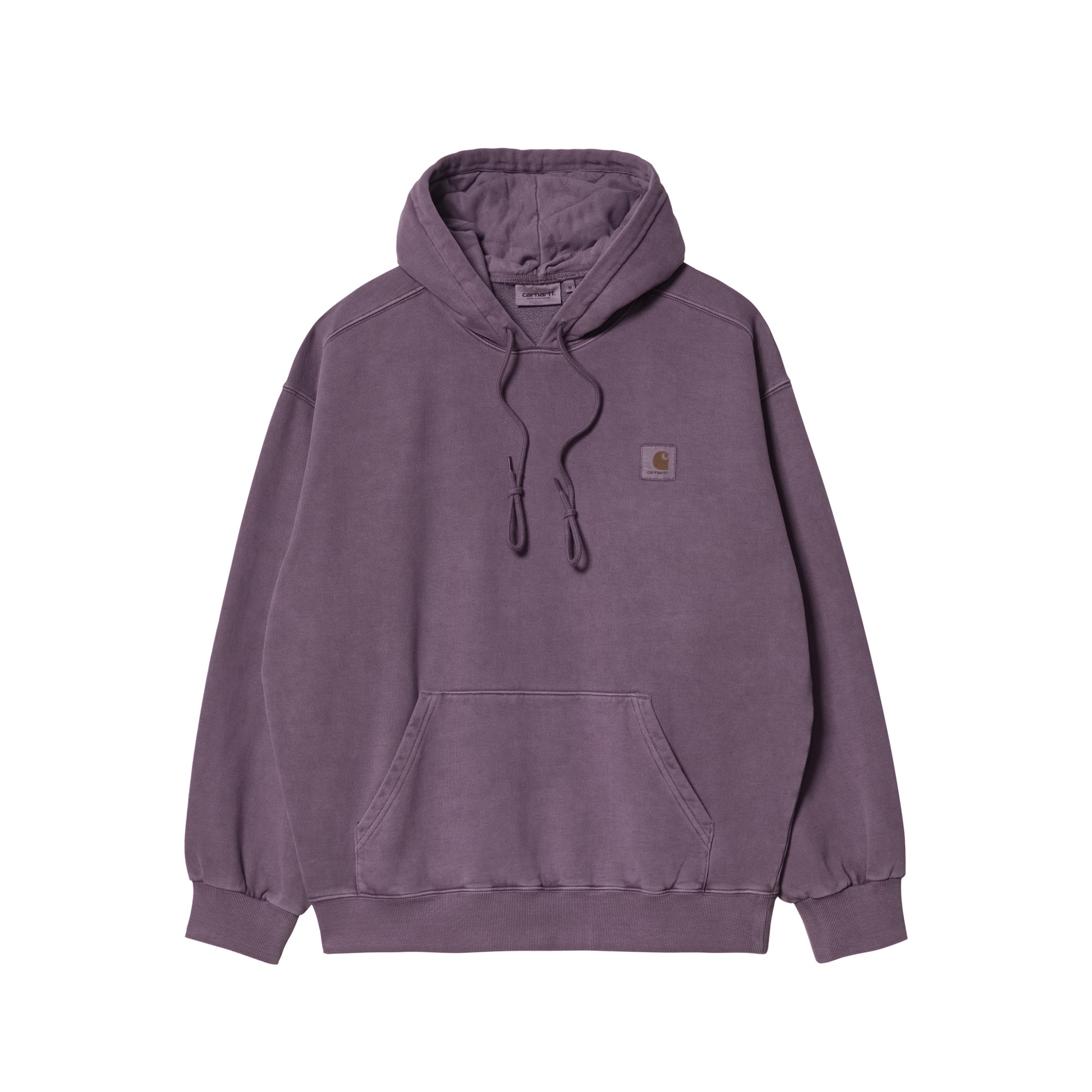 Carhartt WIP Hooded Vista Sweat - dark plum (garment dyed)