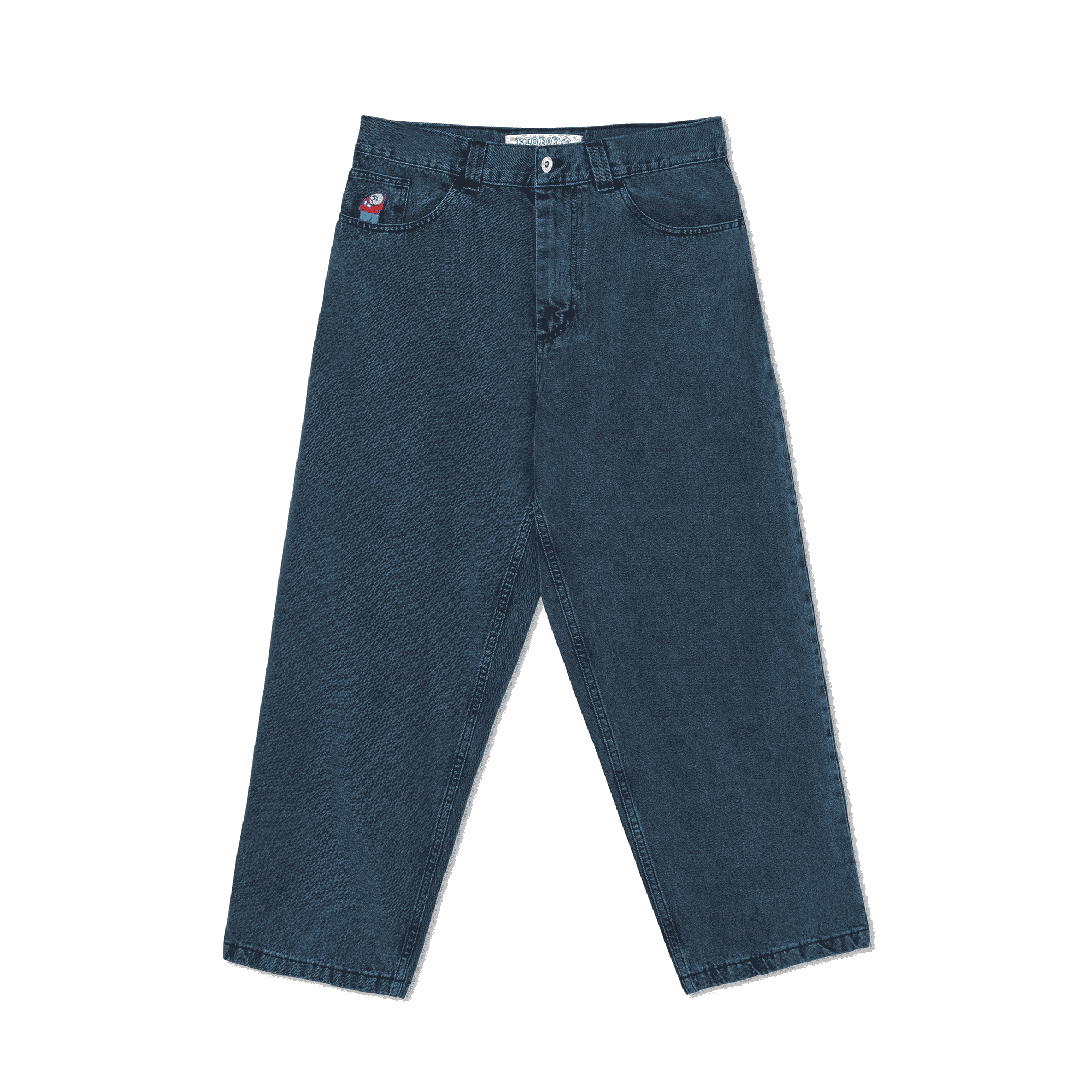 Polar Skate Co. Big Boy Jeans - cyan black