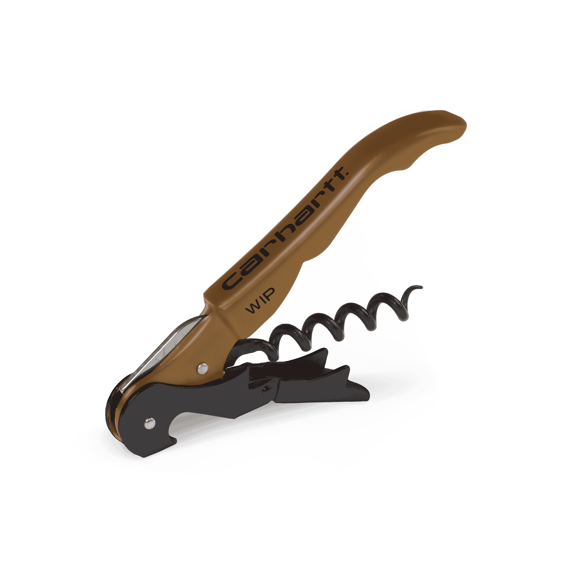 Carhartt WIP Script Pulltap's Corkscrew - hamilton brown/ black