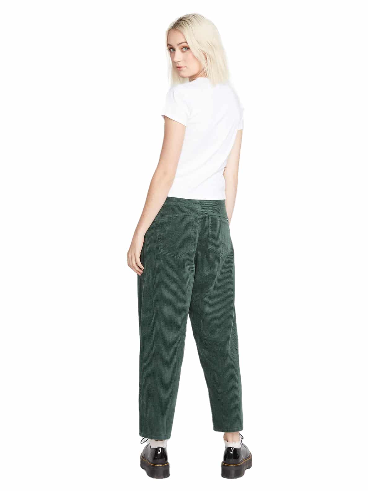 Volcom Weellow Corduroy Pant - dark pine – Bild 2