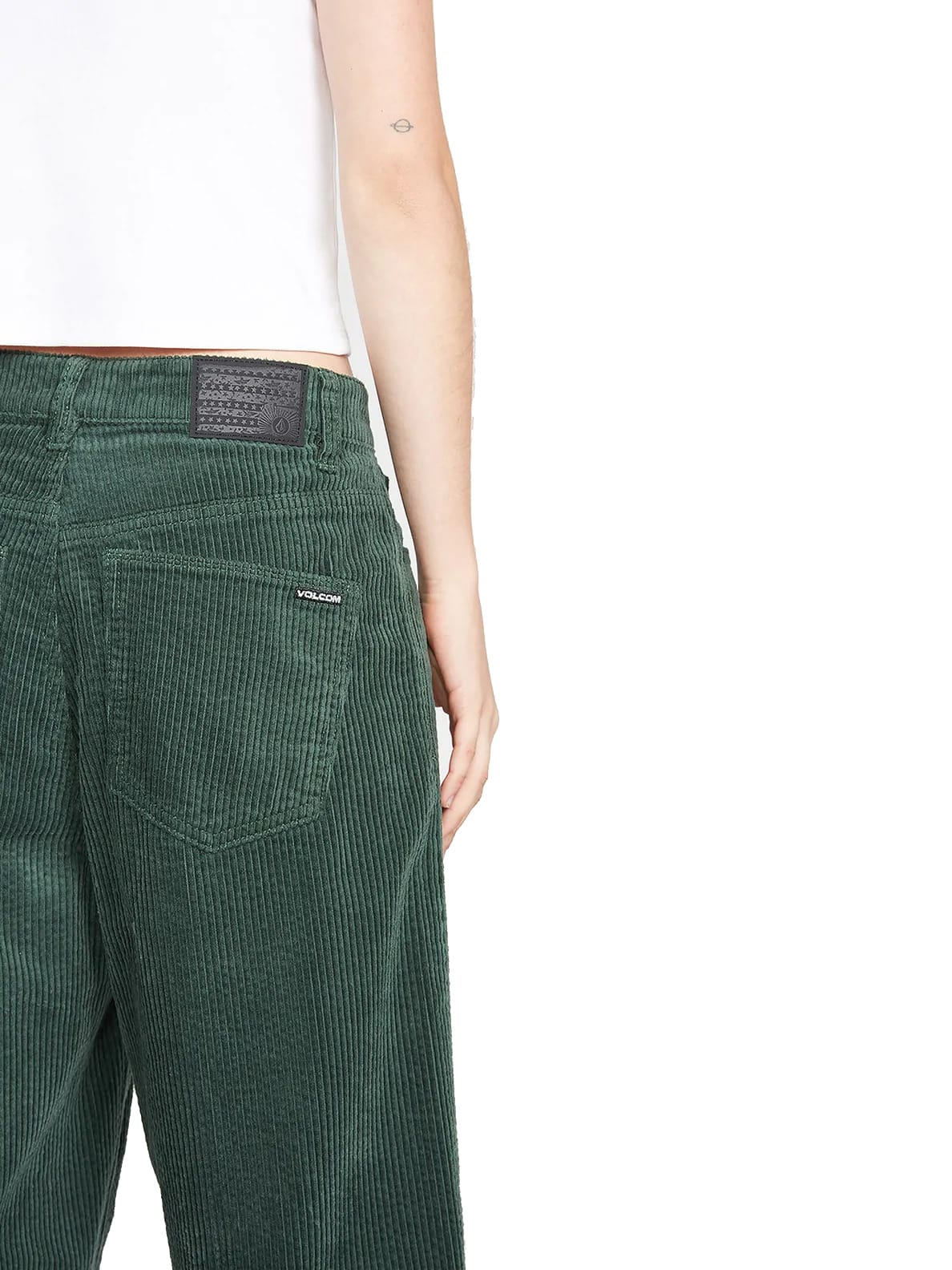 Volcom Weellow Corduroy Pant - dark pine – Bild 4