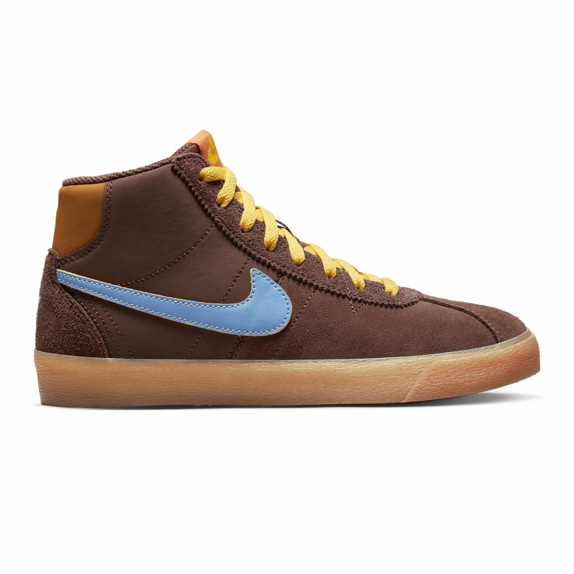 Nike SB WMNS Bruin Hi PRM Why so sad ? - lt chocolate / light blue