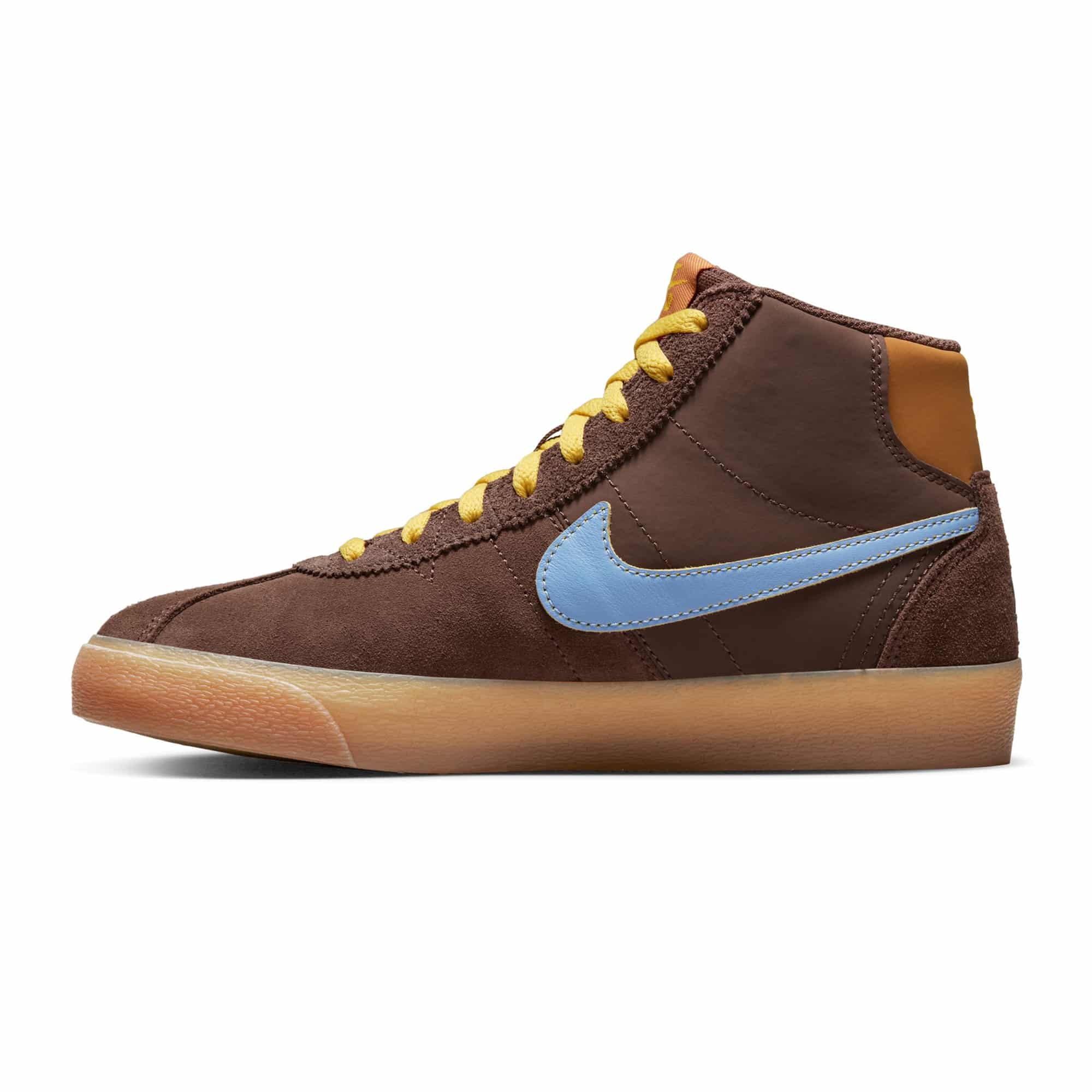 Nike SB WMNS Bruin Hi PRM Why so sad ? - lt chocolate / light blue – Bild 2