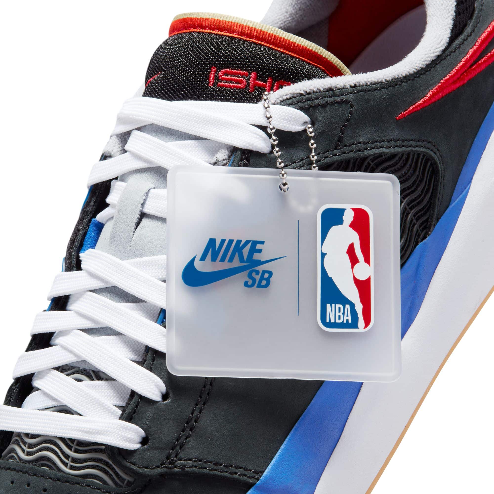 Nike SB Ishod PRM - black/ university red – Bild 5