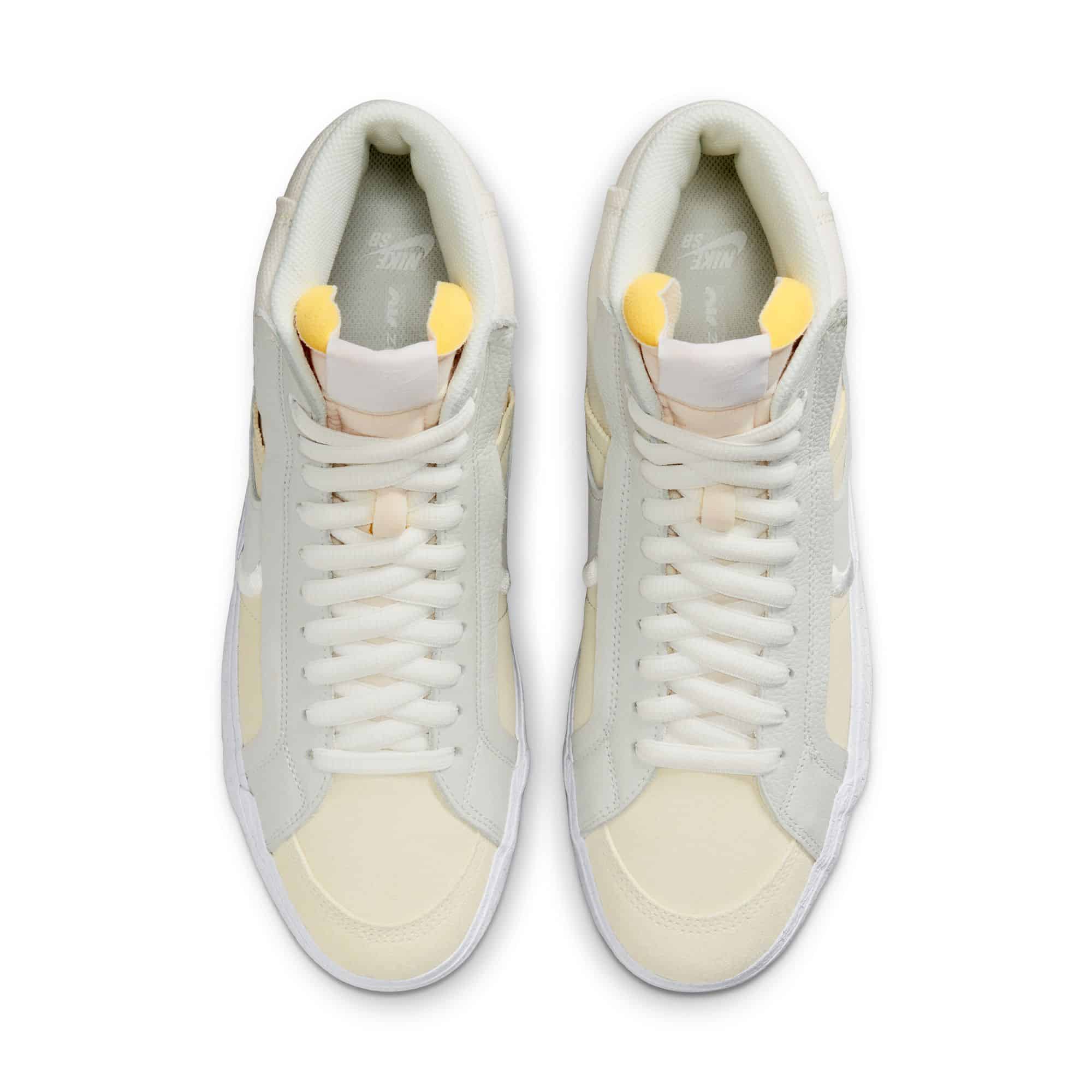 Nike SB Zoom Blazer Mid PRM Plus - summit white/ summit white – Bild 7
