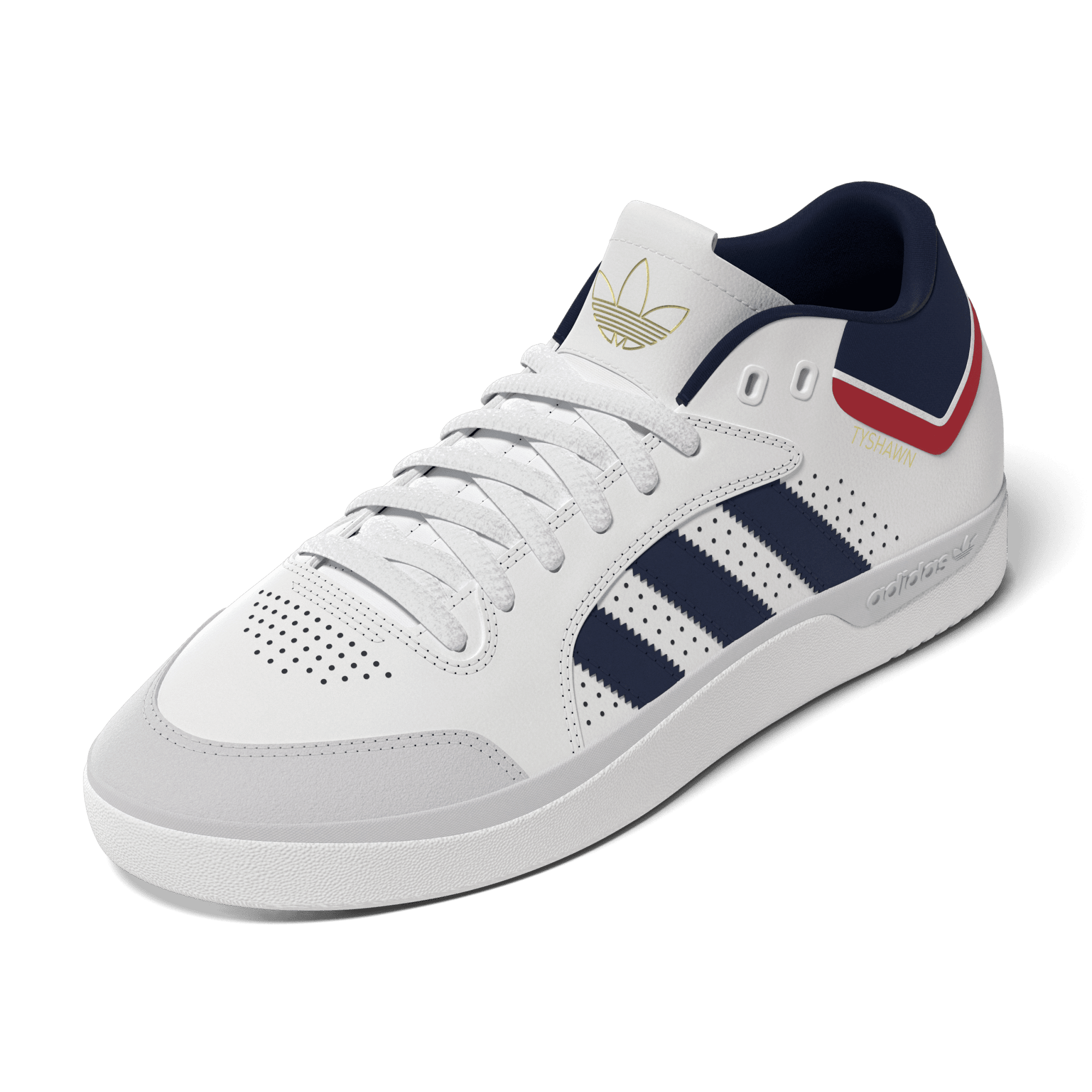 Adidas Skateboarding Tyshawn - white/ navy/ grey – Bild 6