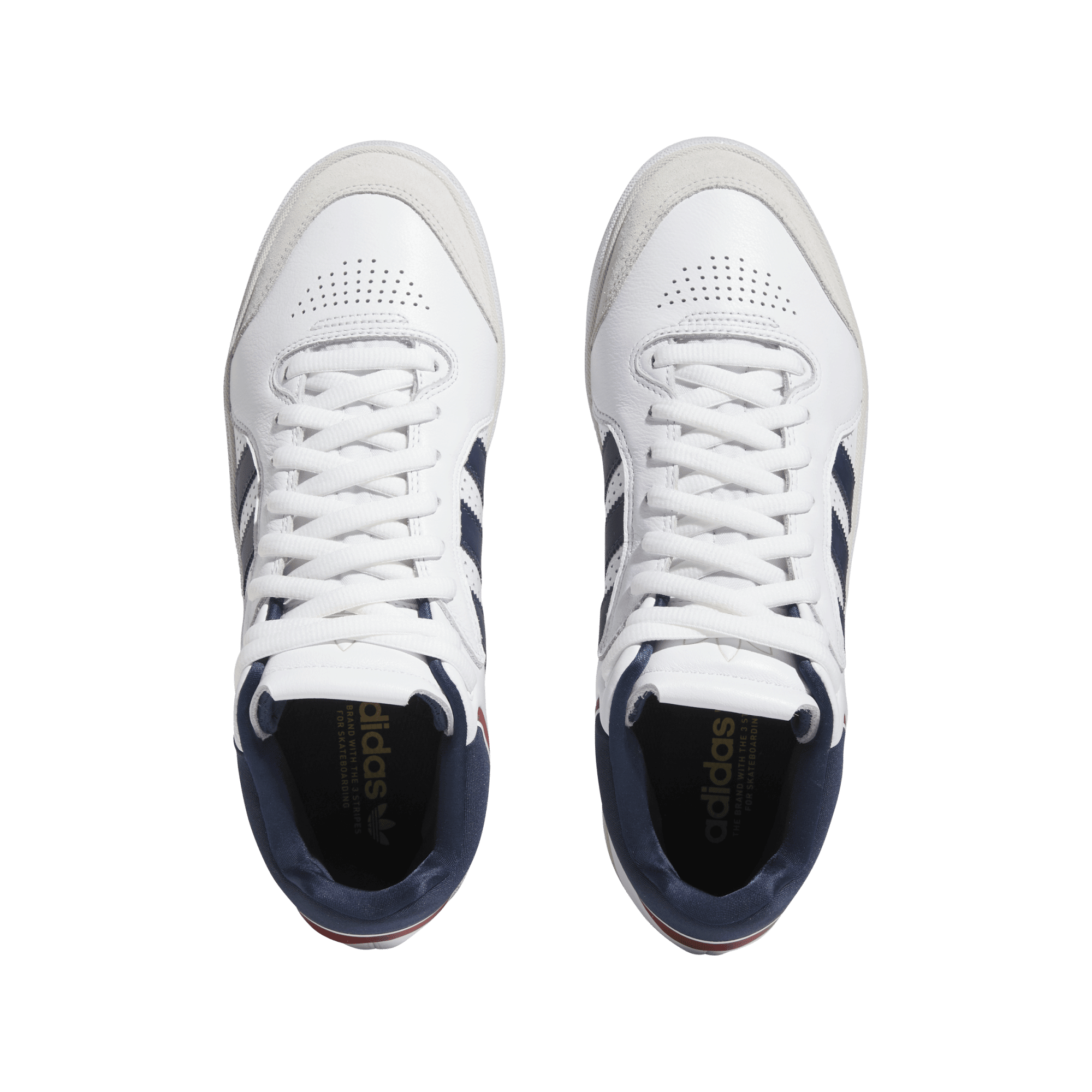 Adidas Skateboarding Tyshawn - white/ navy/ grey – Bild 9