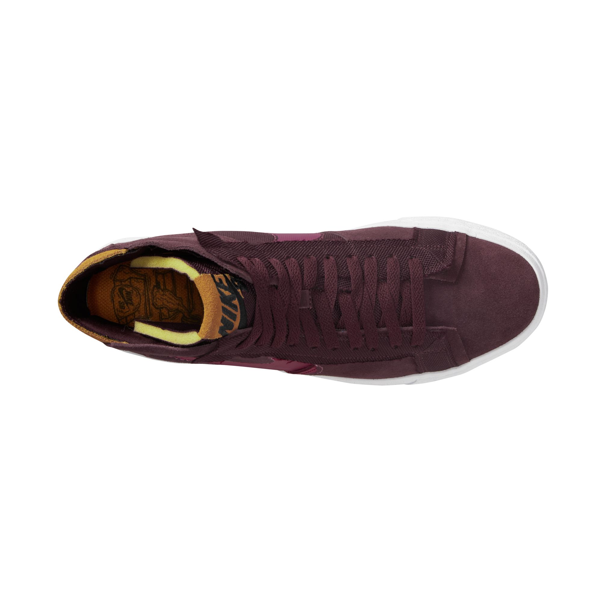 Nike SB Blazer Mid PRM - night maroon / rosewood – Bild 9