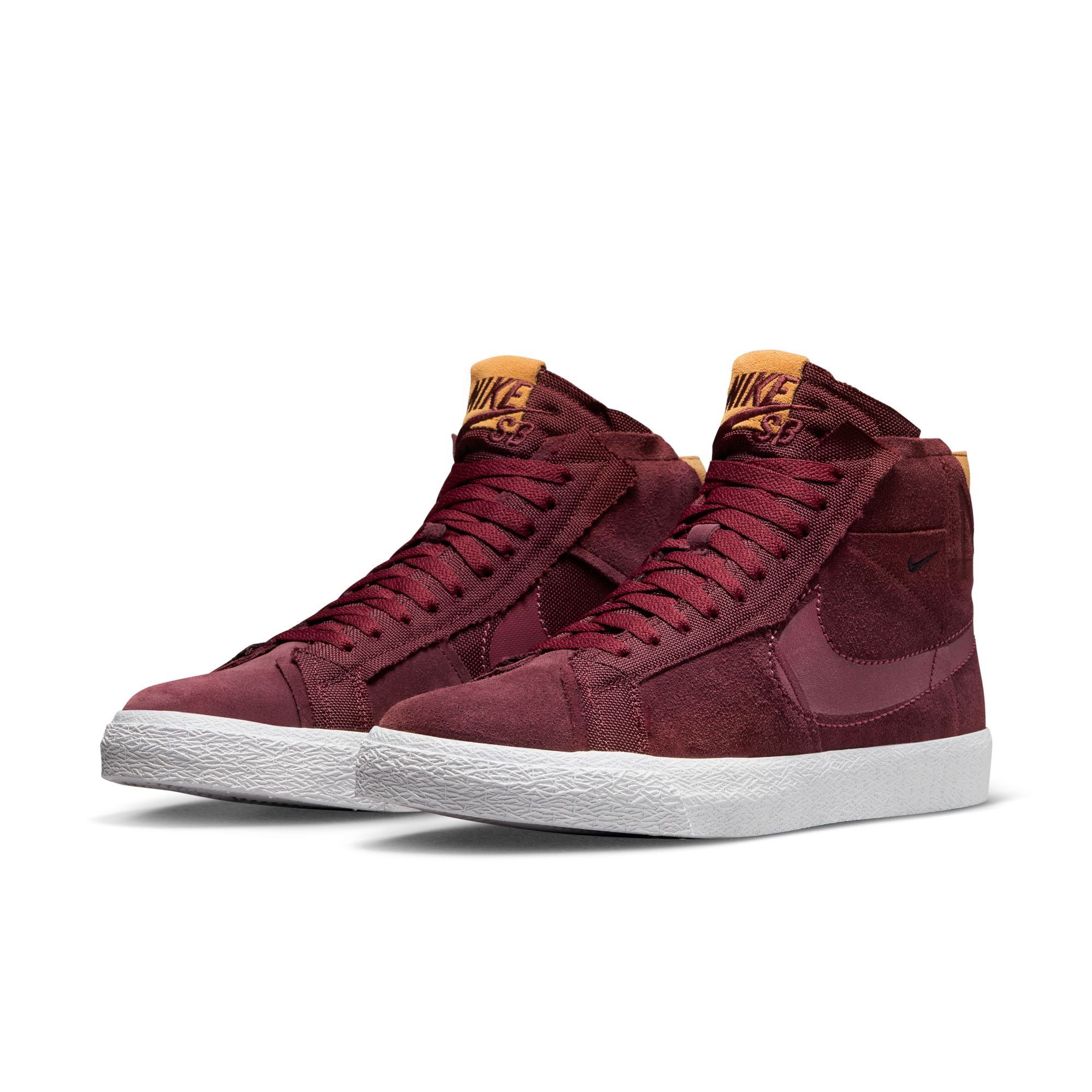 Nike SB Blazer Mid PRM - night maroon / rosewood – Bild 4