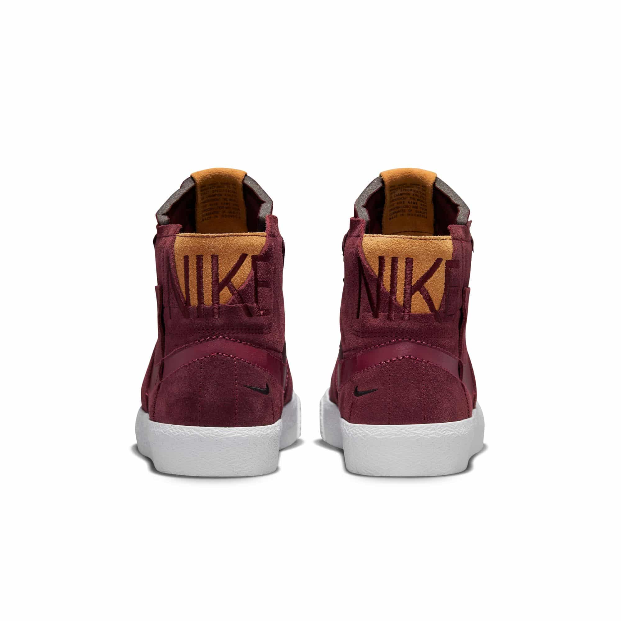 Nike SB Blazer Mid PRM - night maroon / rosewood – Bild 8